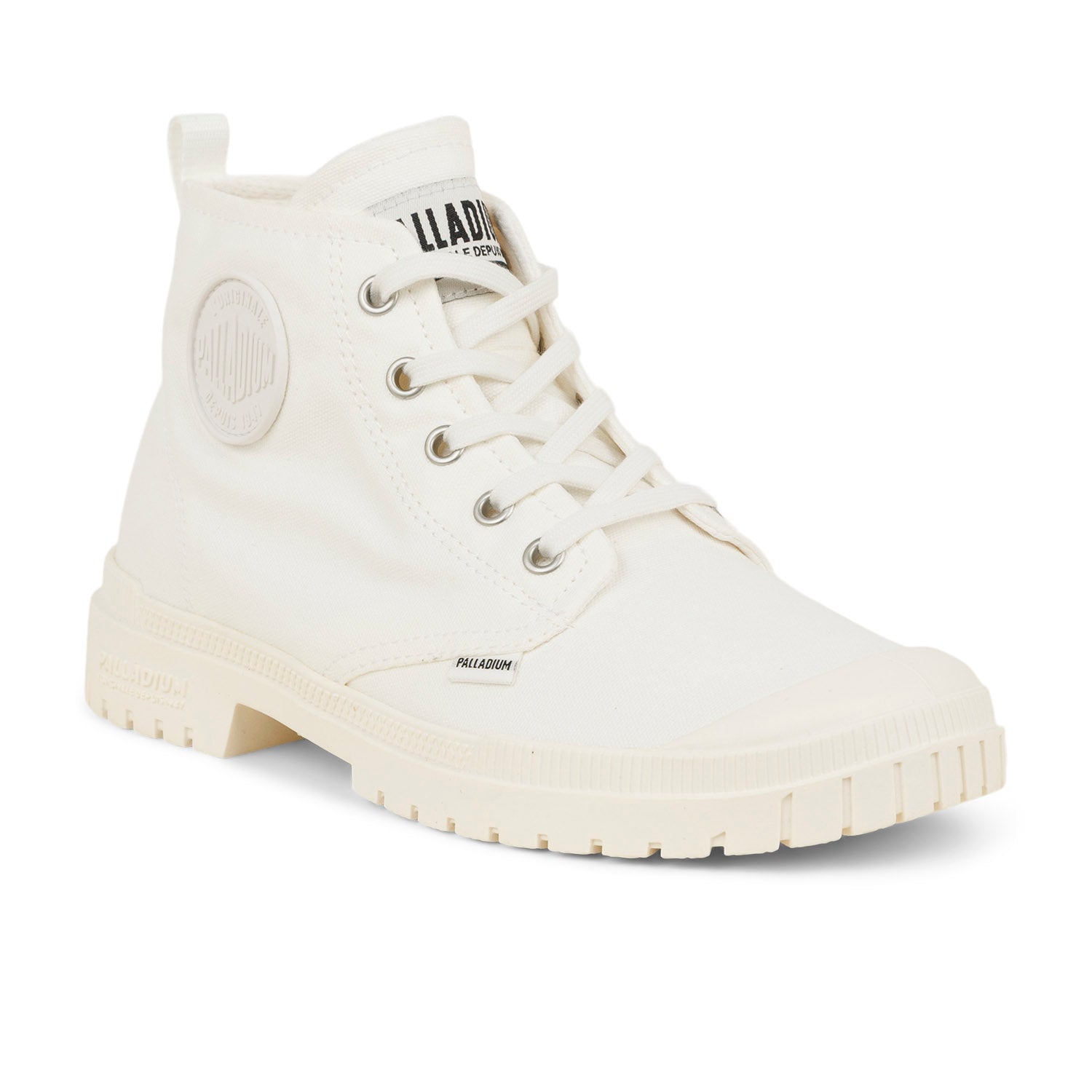 Baskets Femme PALLADIUM PAMPA Blanc