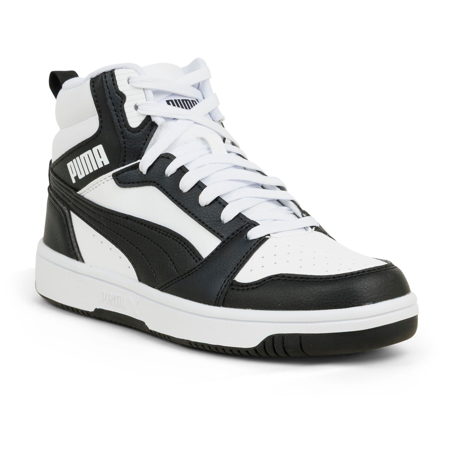 Sneakers Enfant PUMA REBOUND MID Blanc