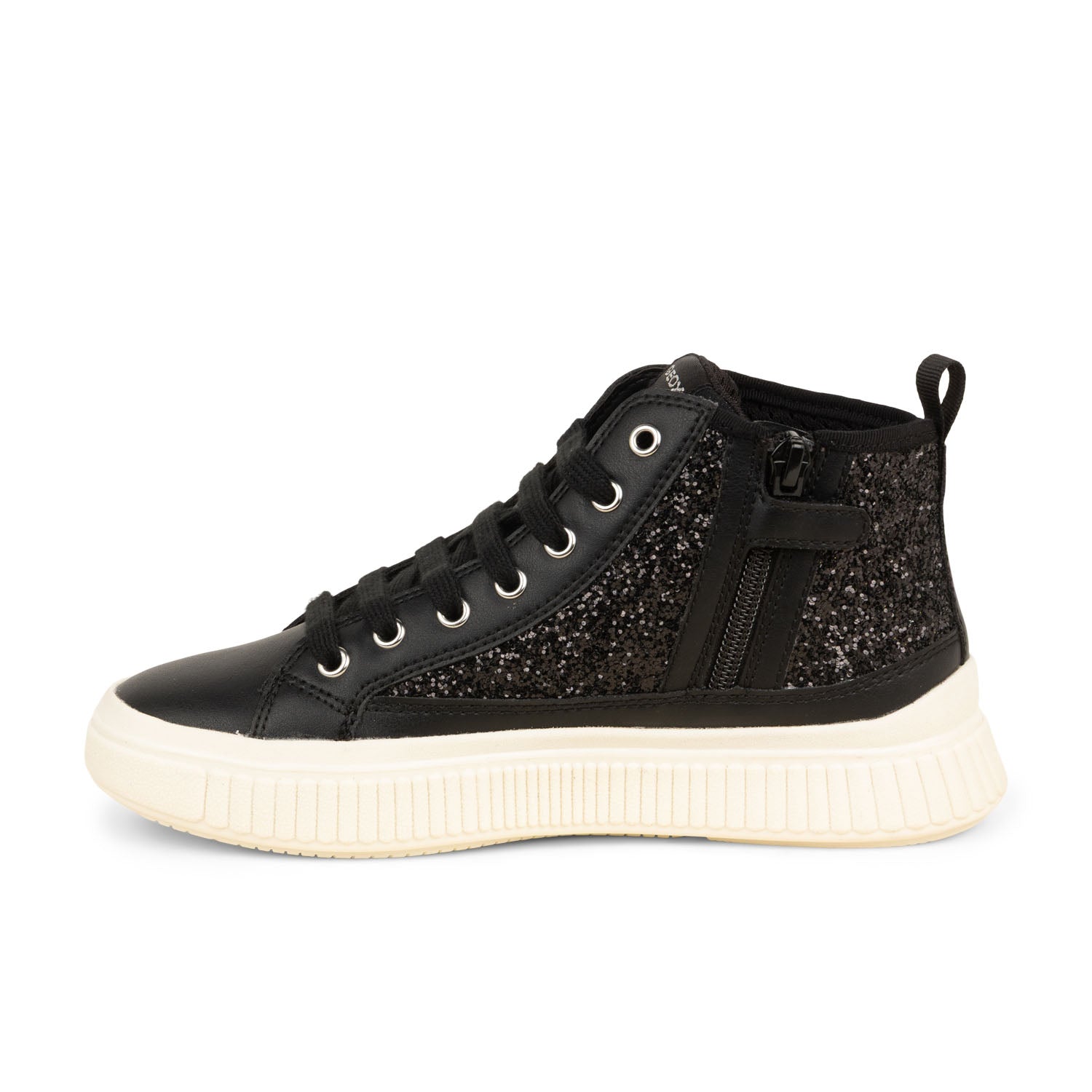 Baskets Enfant GEOX J LAQUINNY Noir