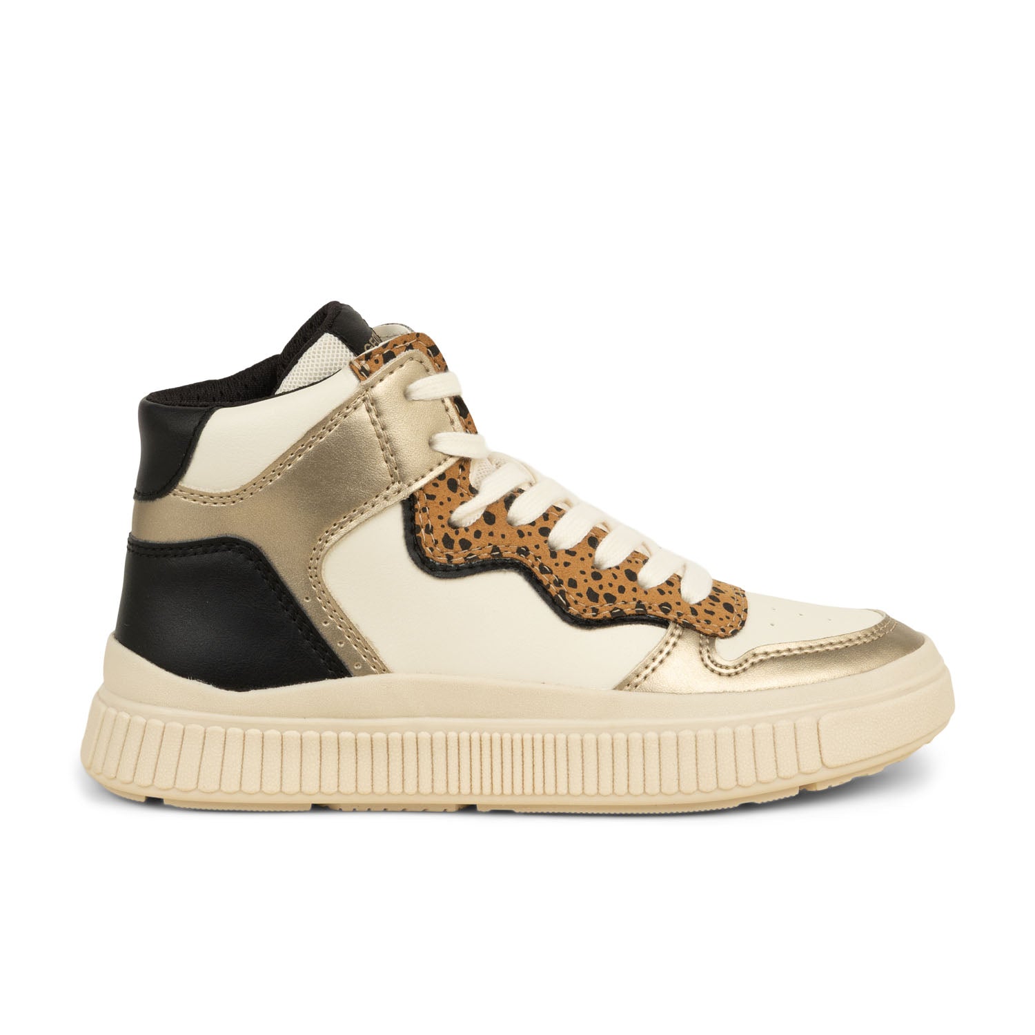 Baskets Enfant GEOX J LAQUINNY Blanc