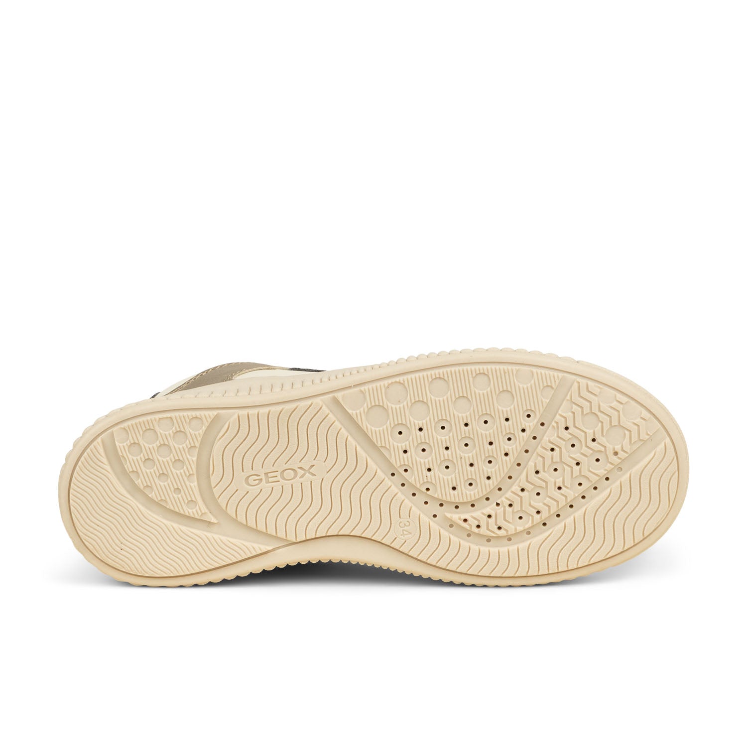 Baskets Enfant GEOX J LAQUINNY Blanc