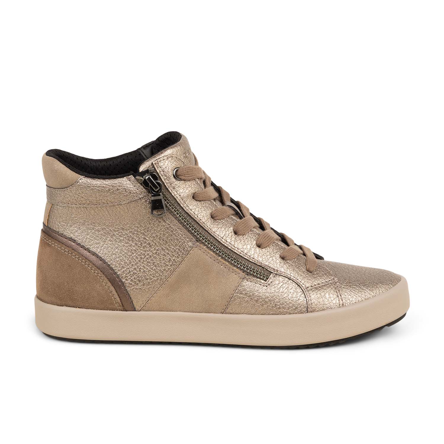 Baskets Femme GEOX D BLOOMIEE Or/Bronze