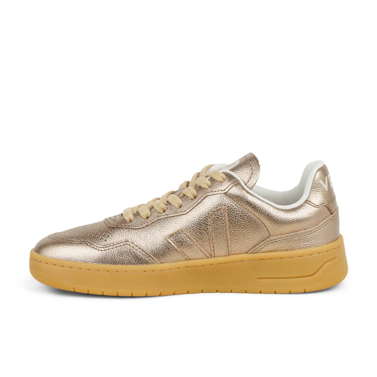 Baskets Femme VEJA V90 Or/Bronze