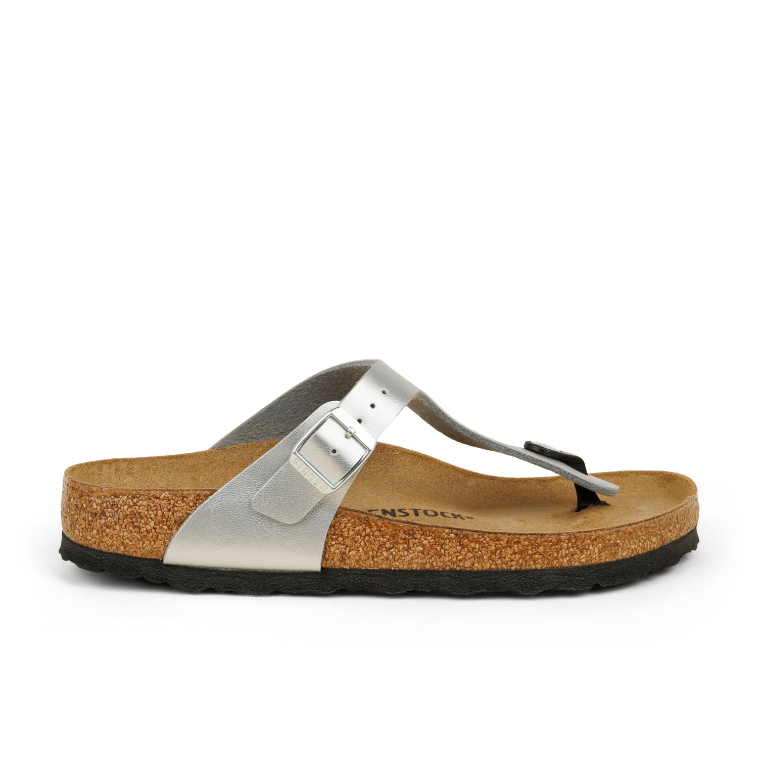 Mules Femme BIRKENSTOCK GIZEH BF Argent