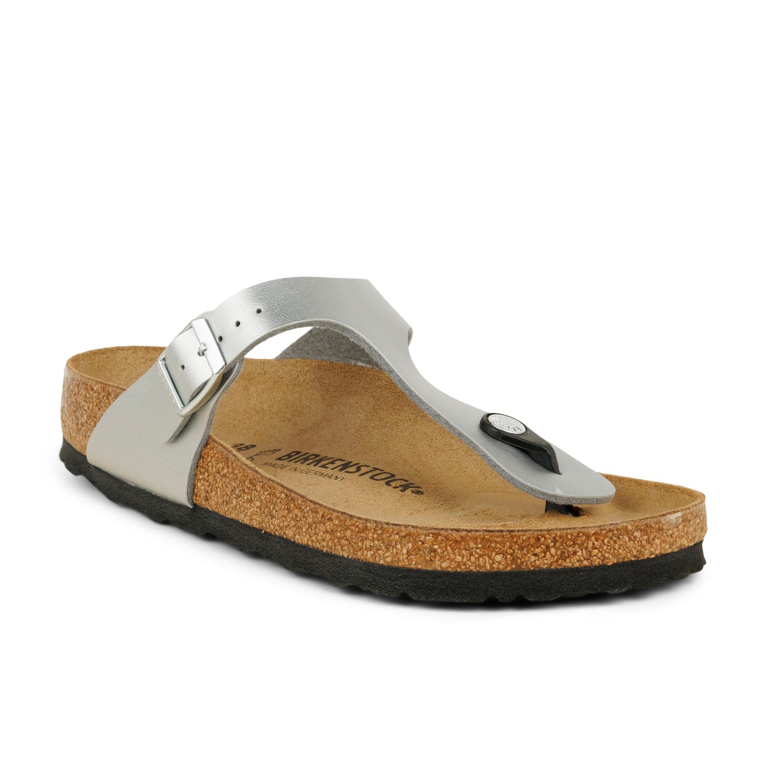 Mules Femme BIRKENSTOCK GIZEH BF Argent