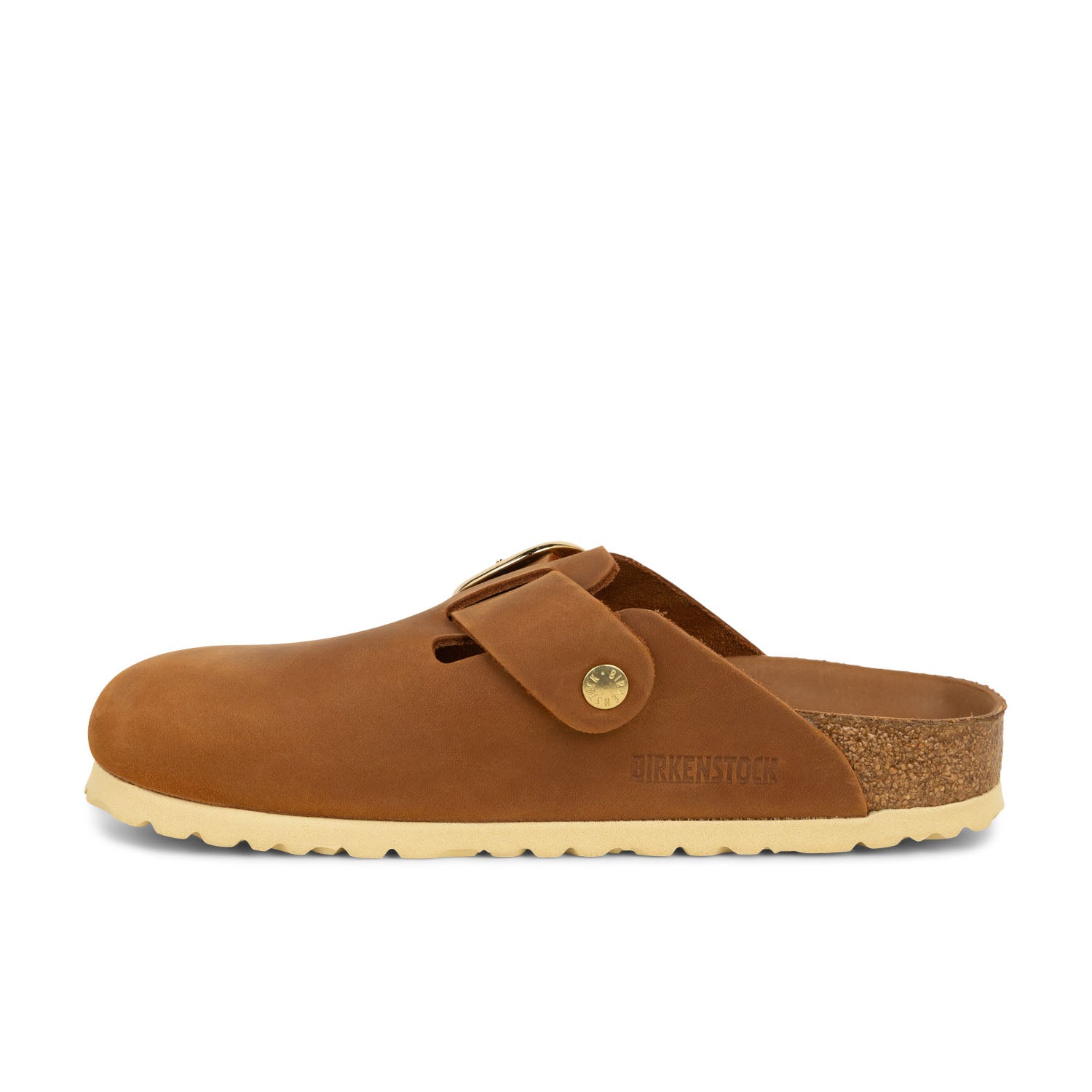 Mules Femme BIRKENSTOCK BOSTON BIG BUCKLE Marron