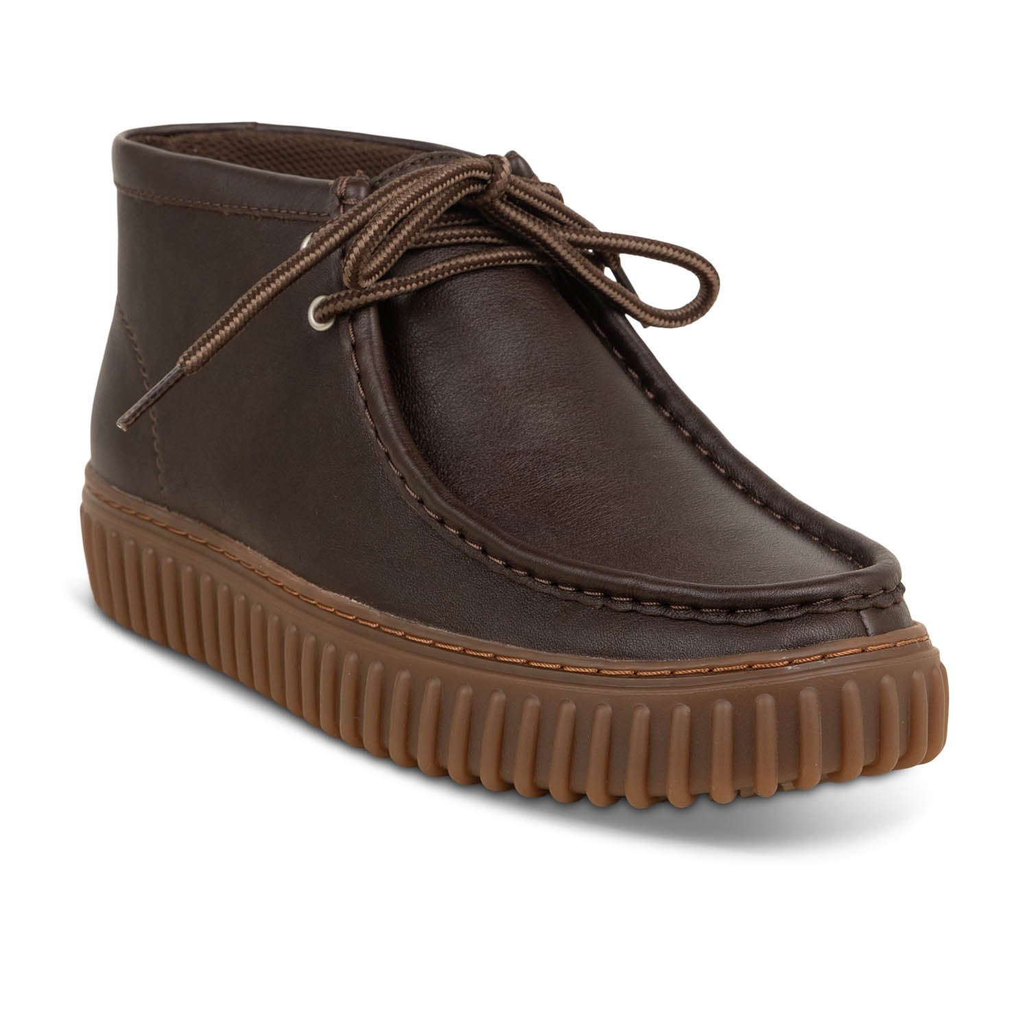 Derbies et Richelieus Homme CLARKS TORHILL HIGH Marron