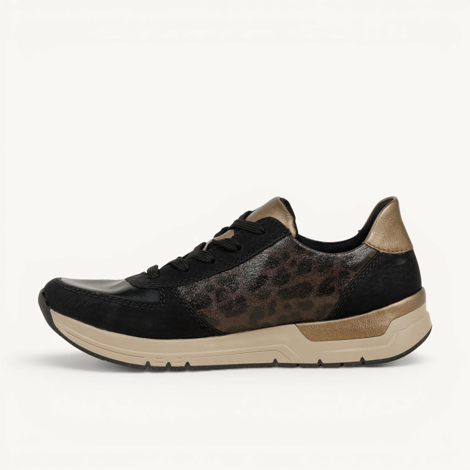 Baskets Femme RIEKER 58902 - RIMOA Noir