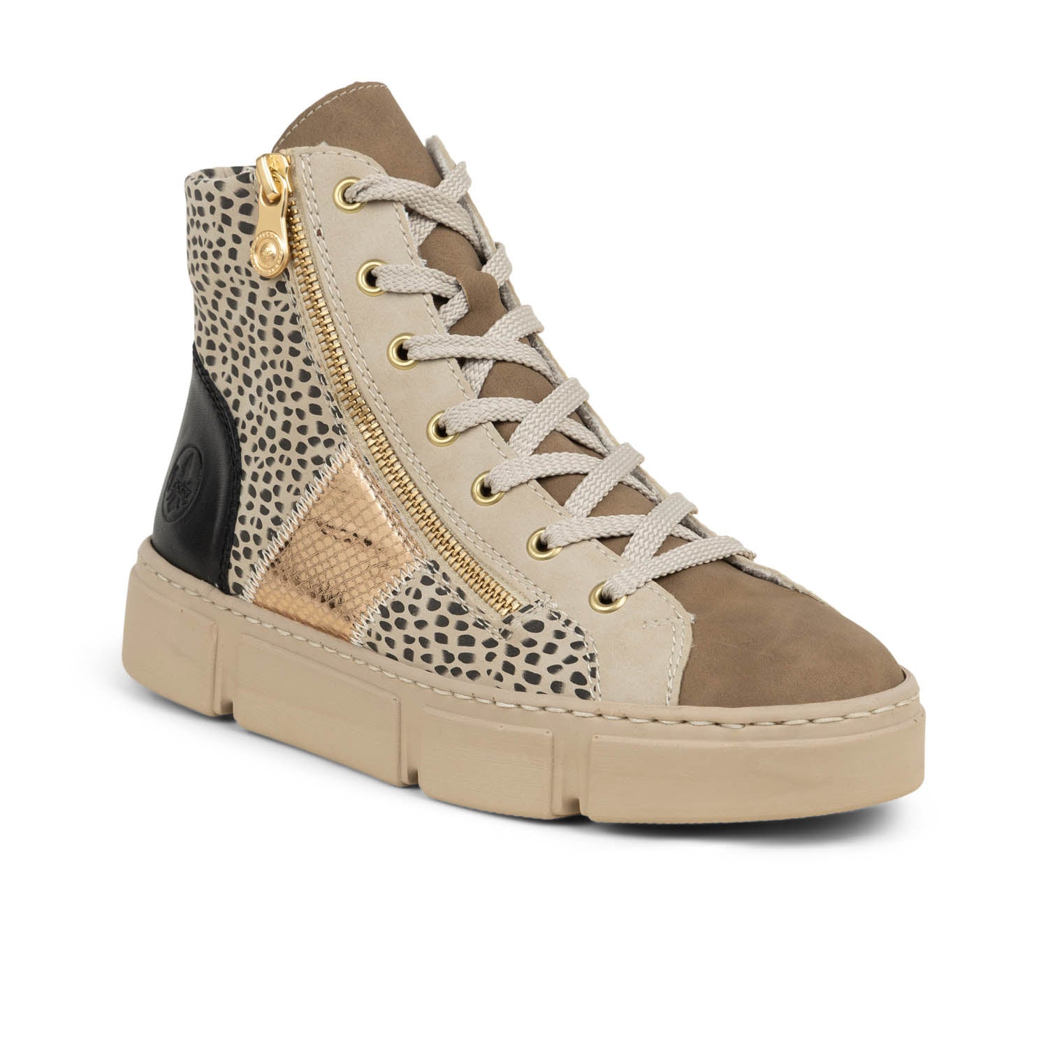 Baskets Femme RIEKER RIBEI Beige
