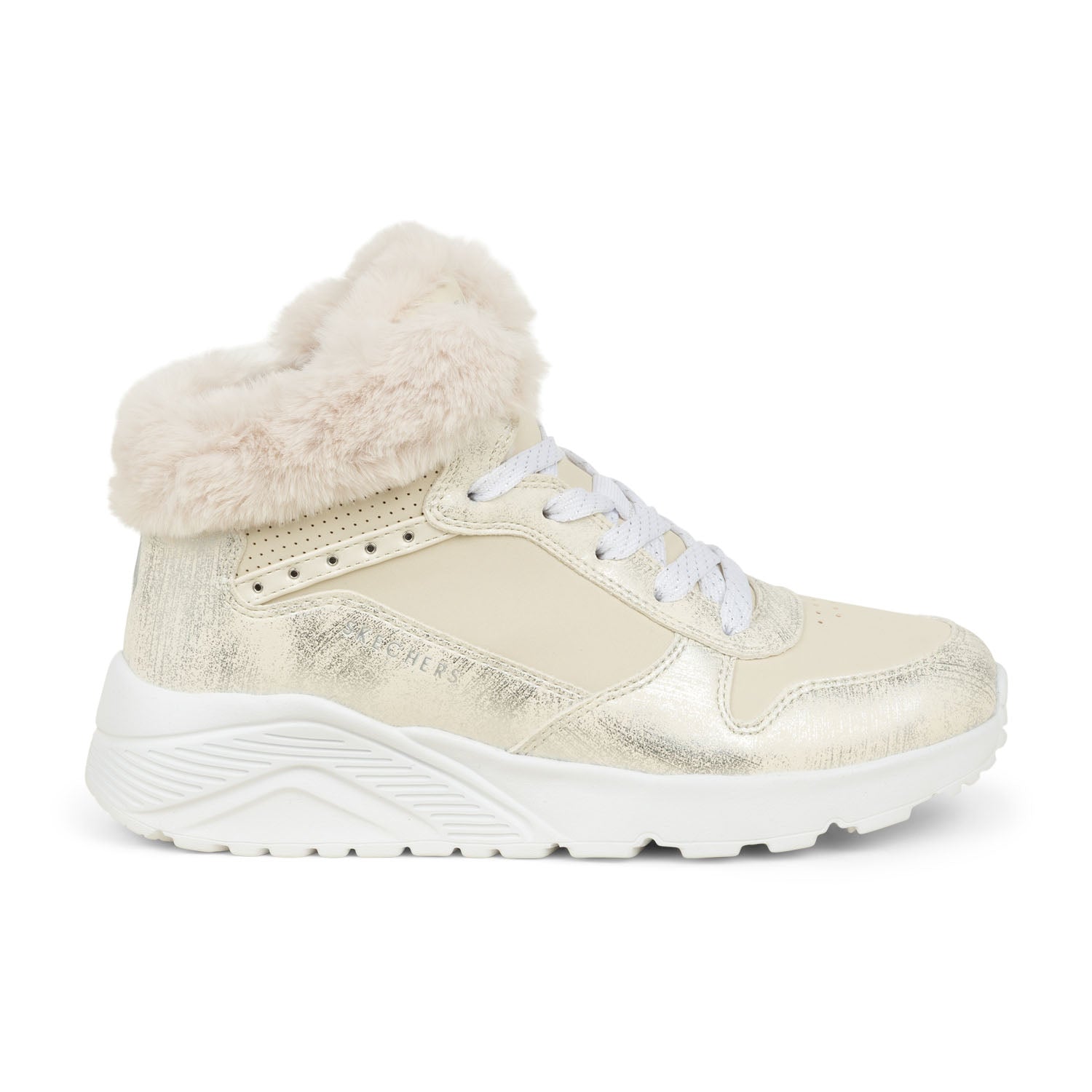 Baskets Enfant SKECHERS UNO LITE C Beige
