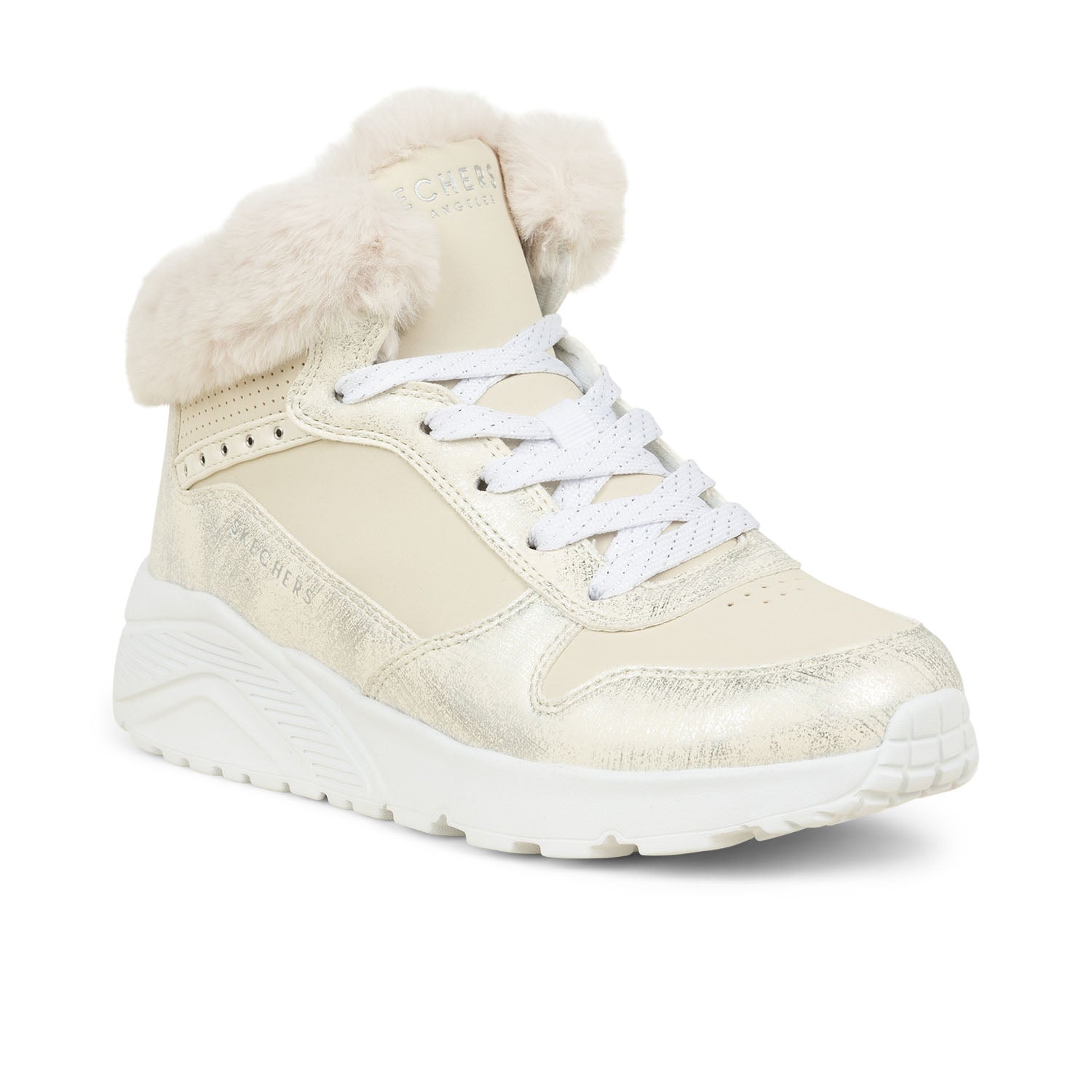 Baskets Enfant SKECHERS UNO LITE C Beige