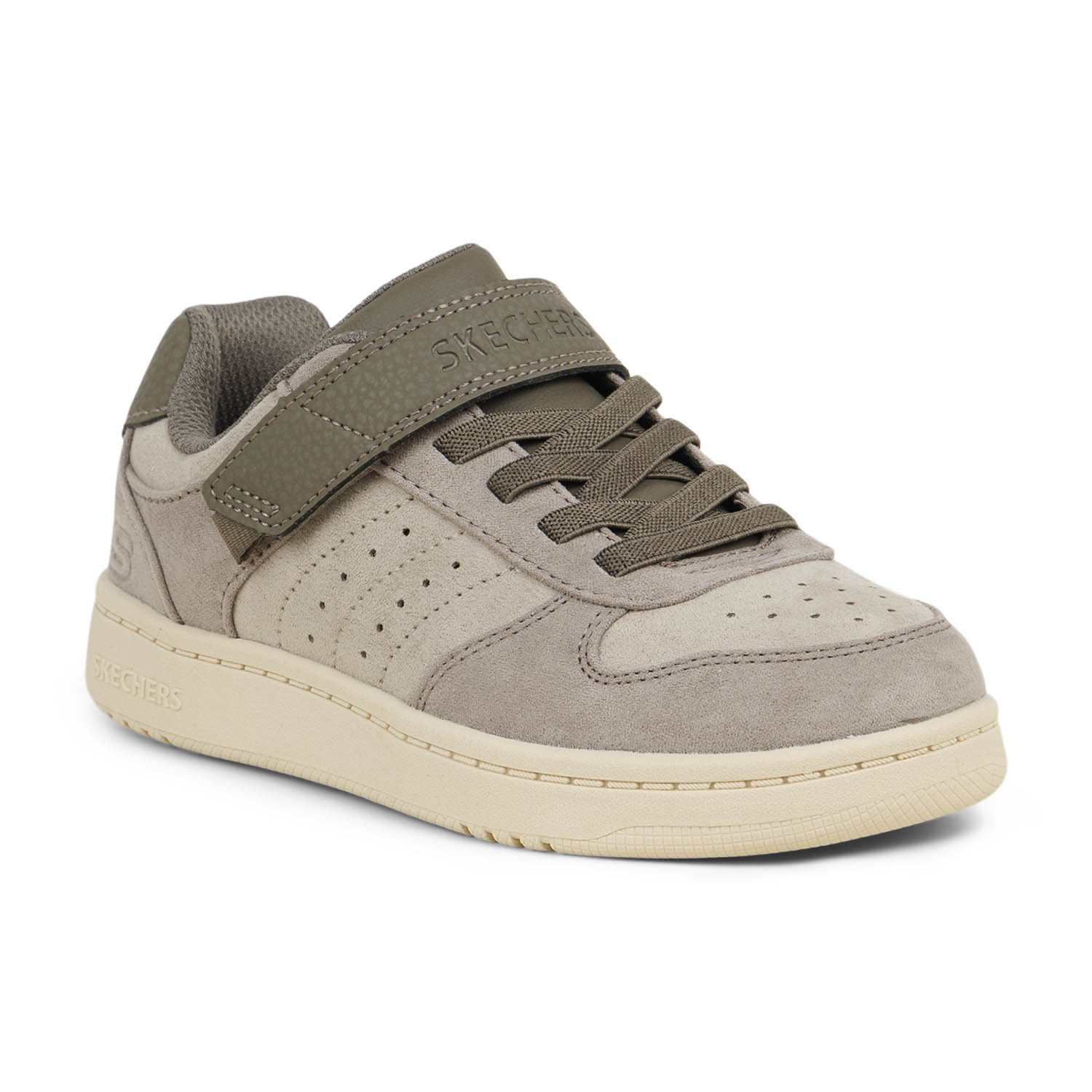 Baskets Enfant SKECHERS QUICK STREET Beige
