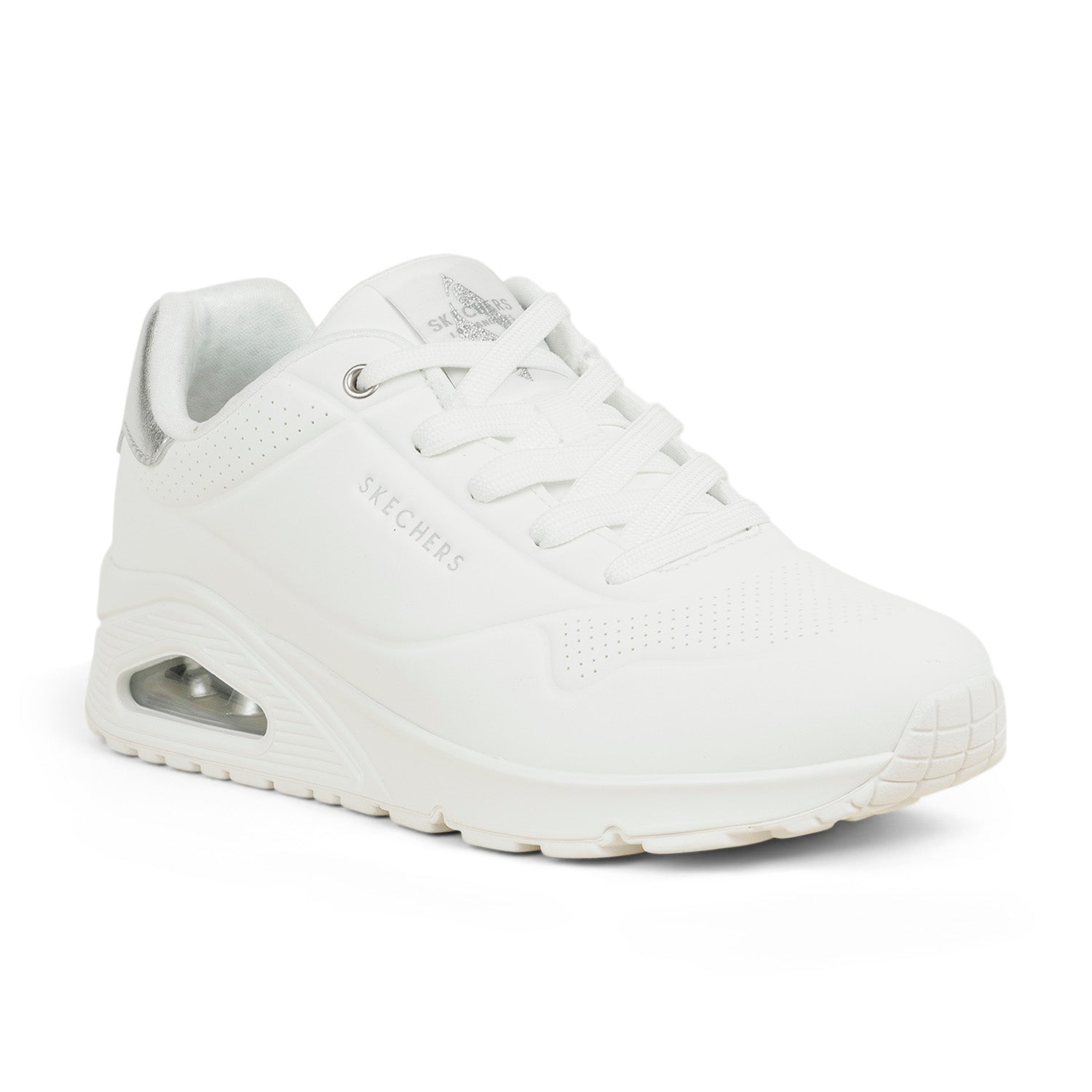 Baskets Femme SKECHERS UNO Blanc