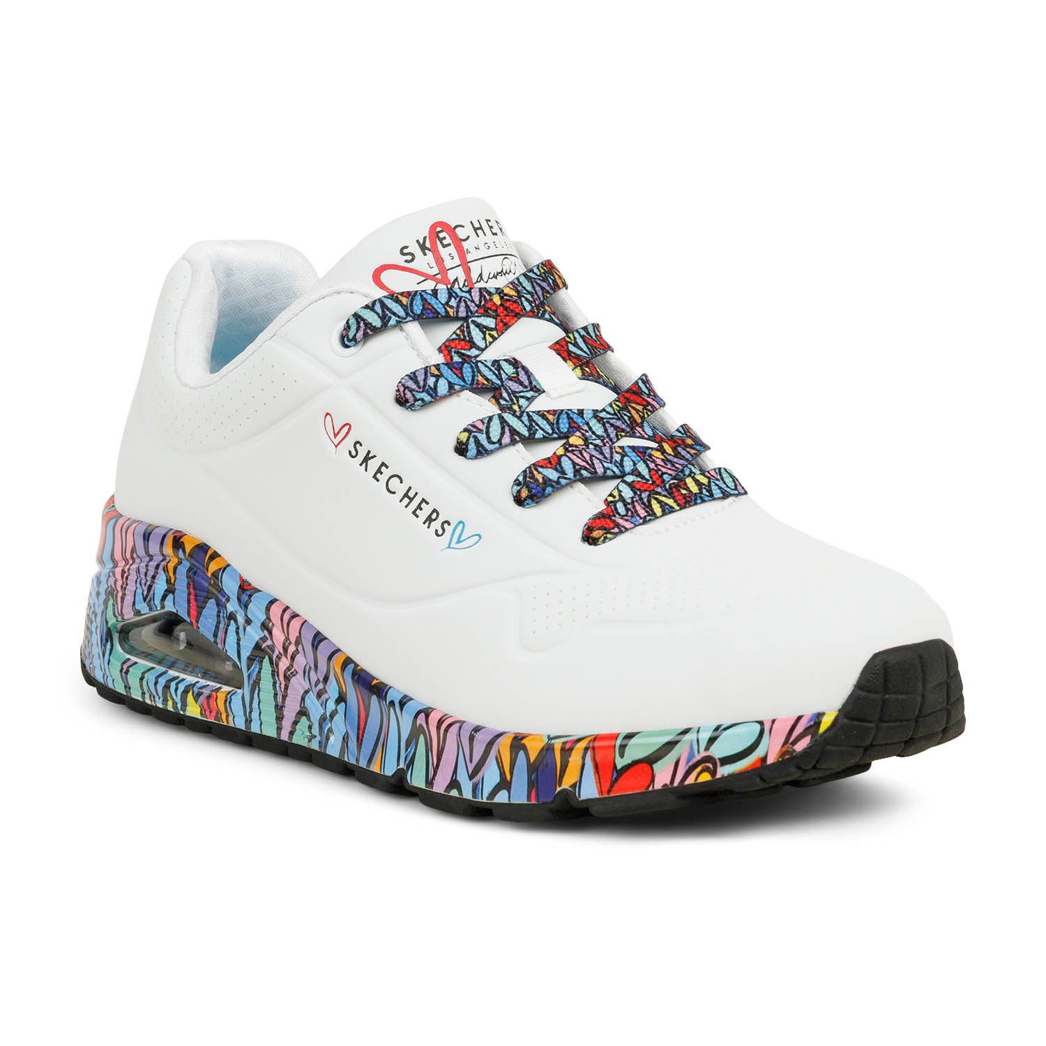 Baskets Femme SKECHERS UNO Blanc