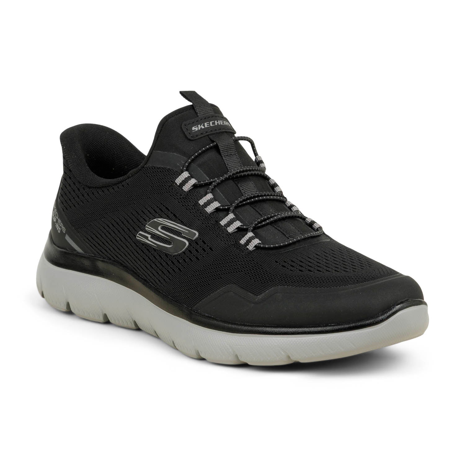 Baskets Homme SKECHERS SUMMITS SPLIP INS Noir