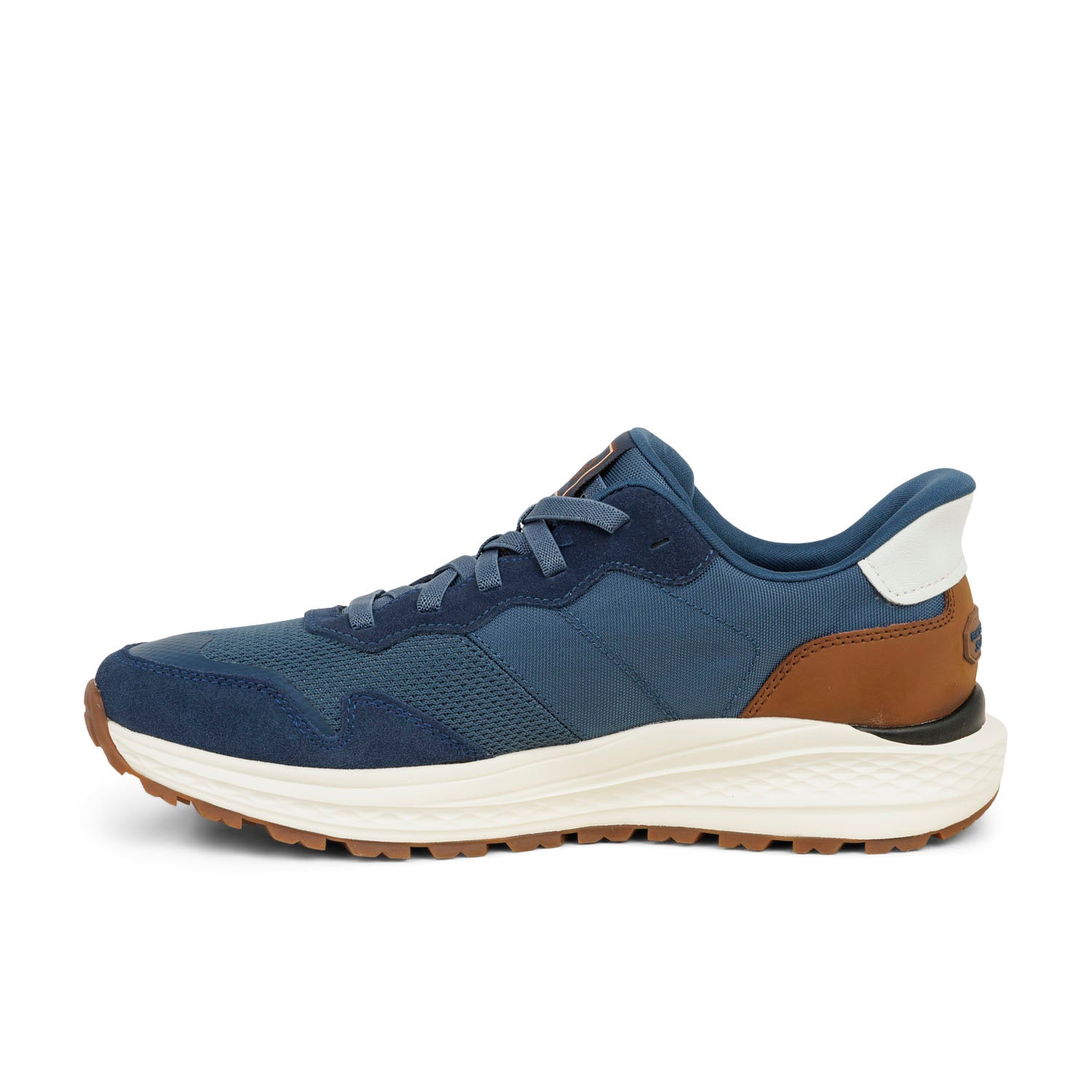 Baskets Homme SKECHERS SLADE SLIP INS Bleu
