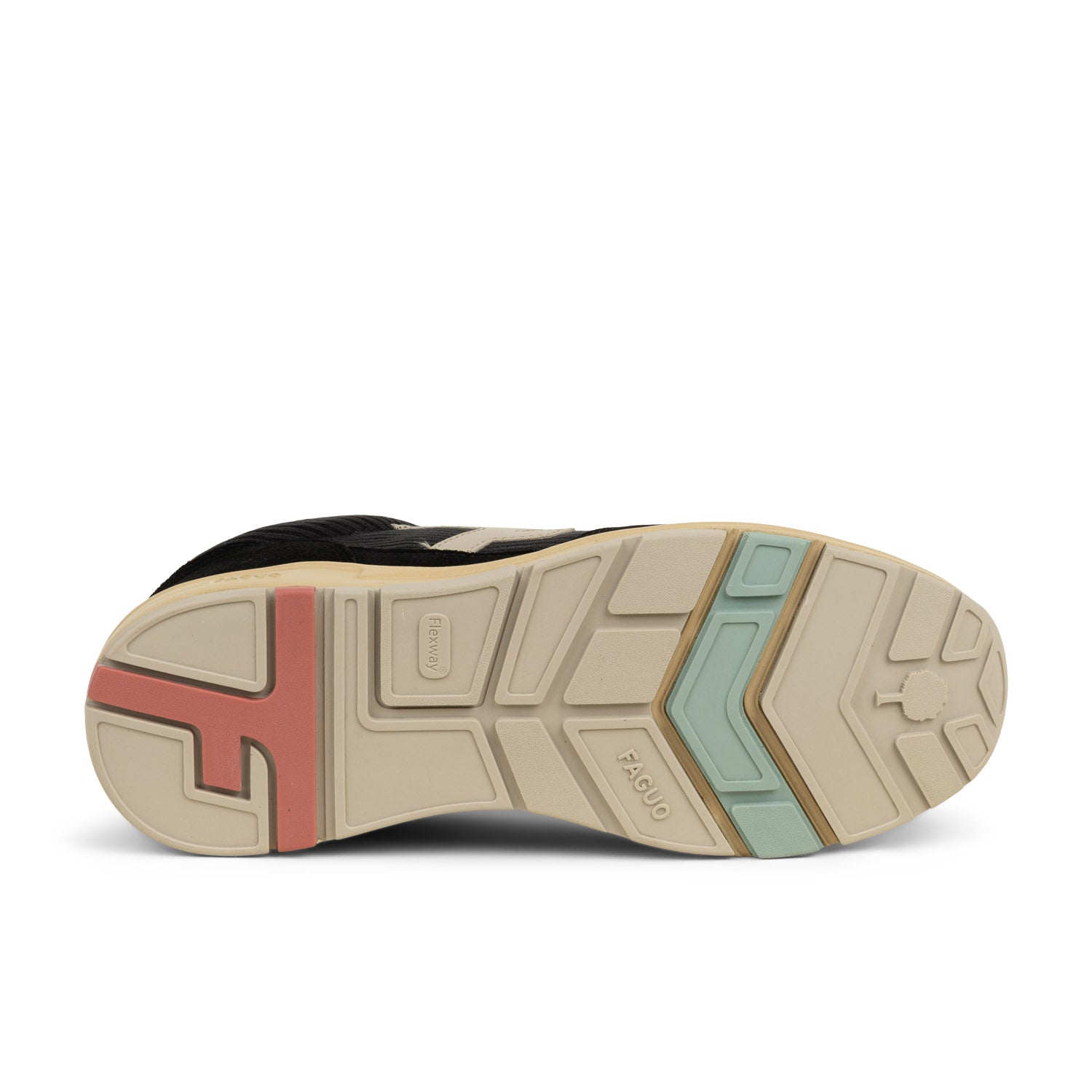 Baskets Homme FAGUO OLIVE Noir