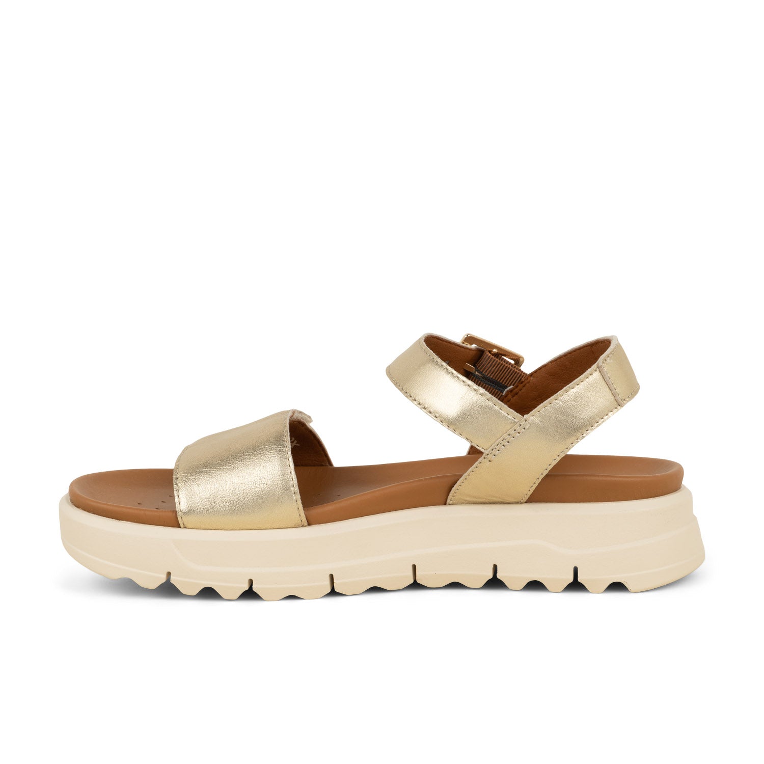 Sandales Femme GEOX D XAND 2.1S Or/Bronze