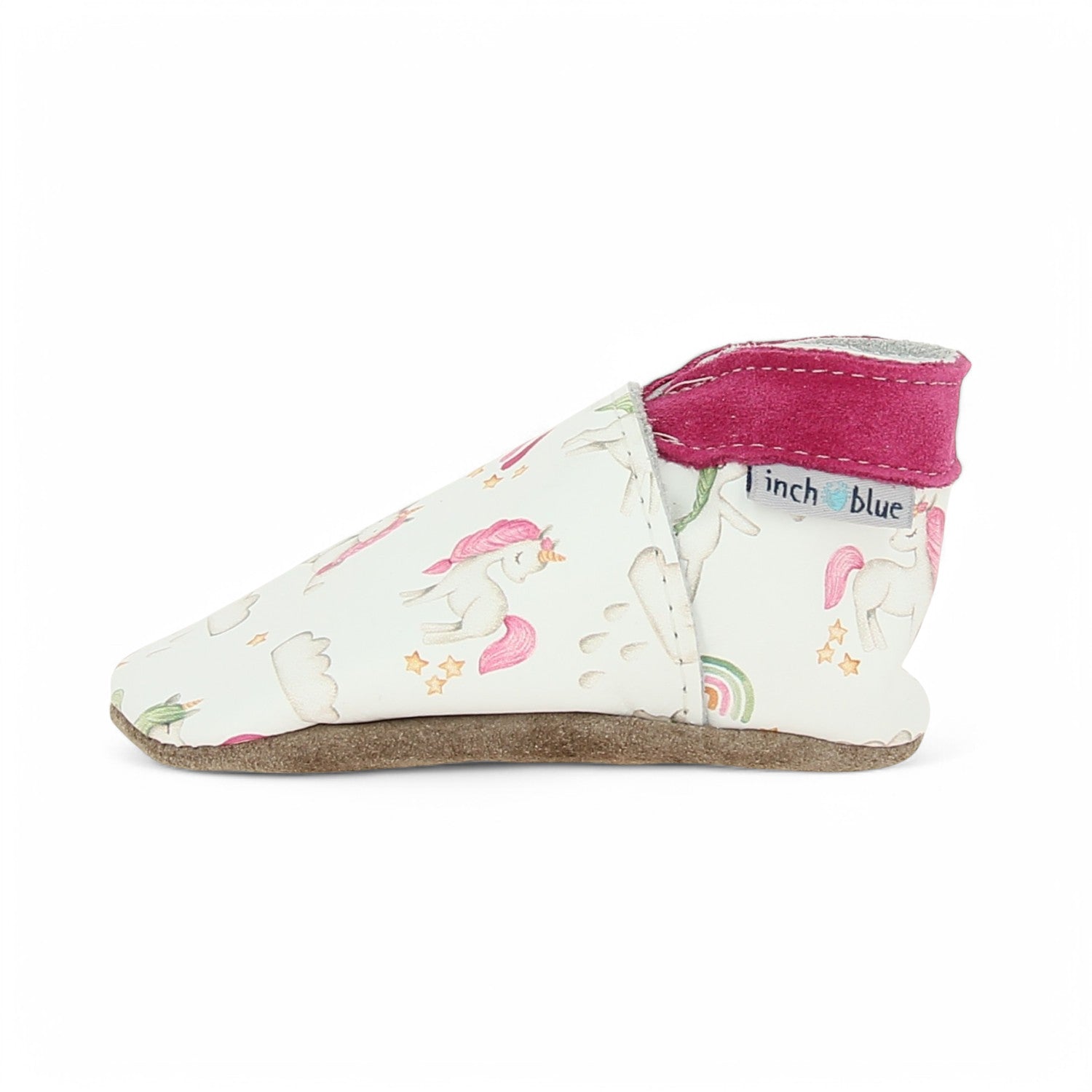 Chaussons Enfant INCH BLUE LITTLE UNICORN Blanc