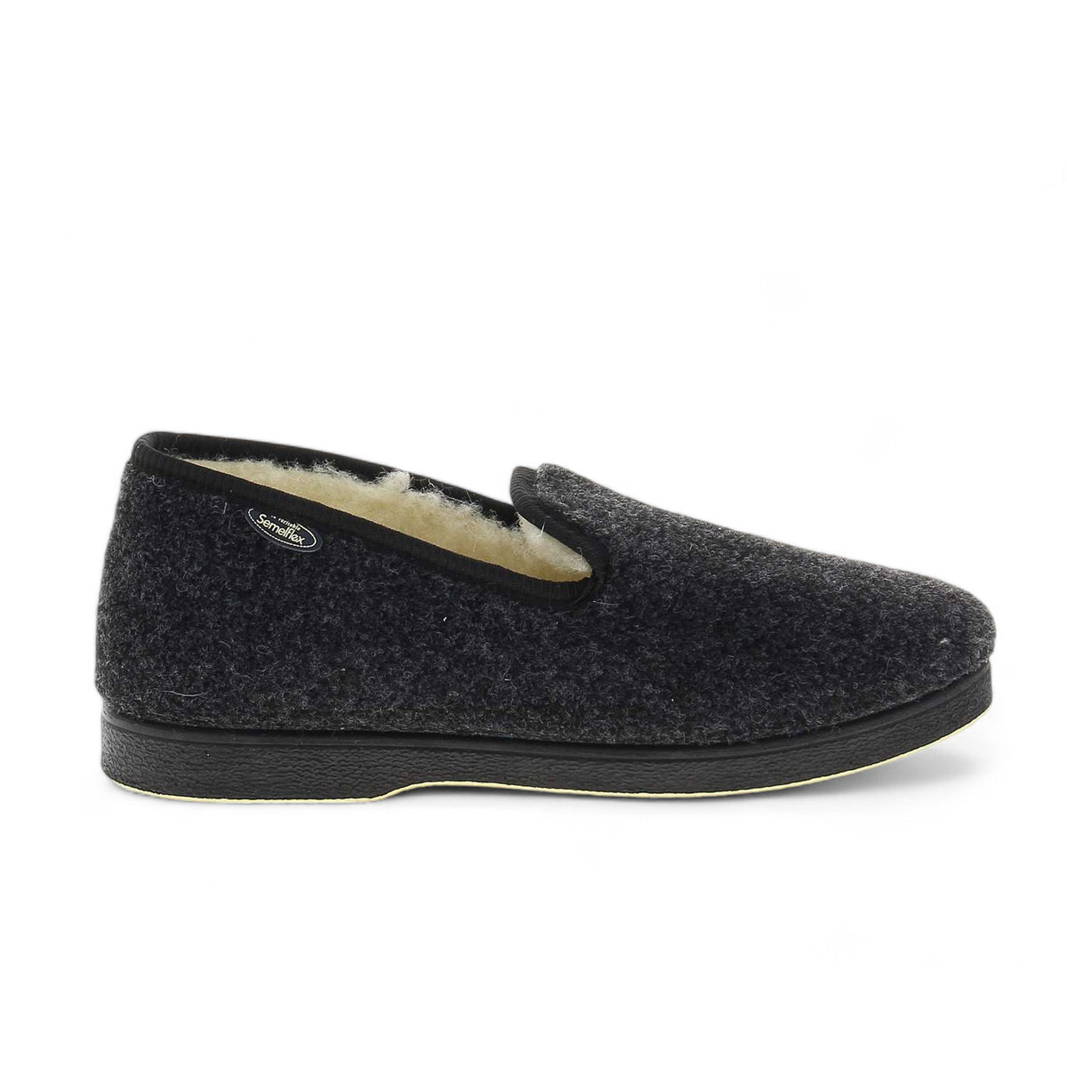 Chaussons Homme SEMELFLEX CALOHUBERT Gris