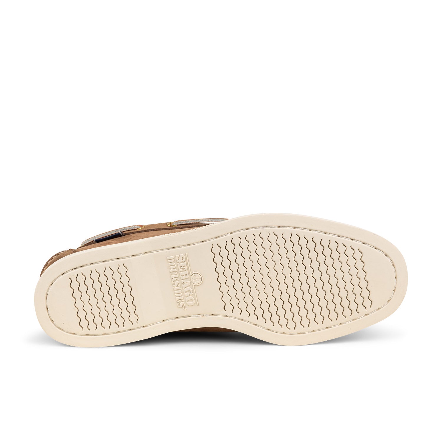 Chaussures bateau Homme SEBAGO DOCKSIDES PORTLAND NUBUCK Marron