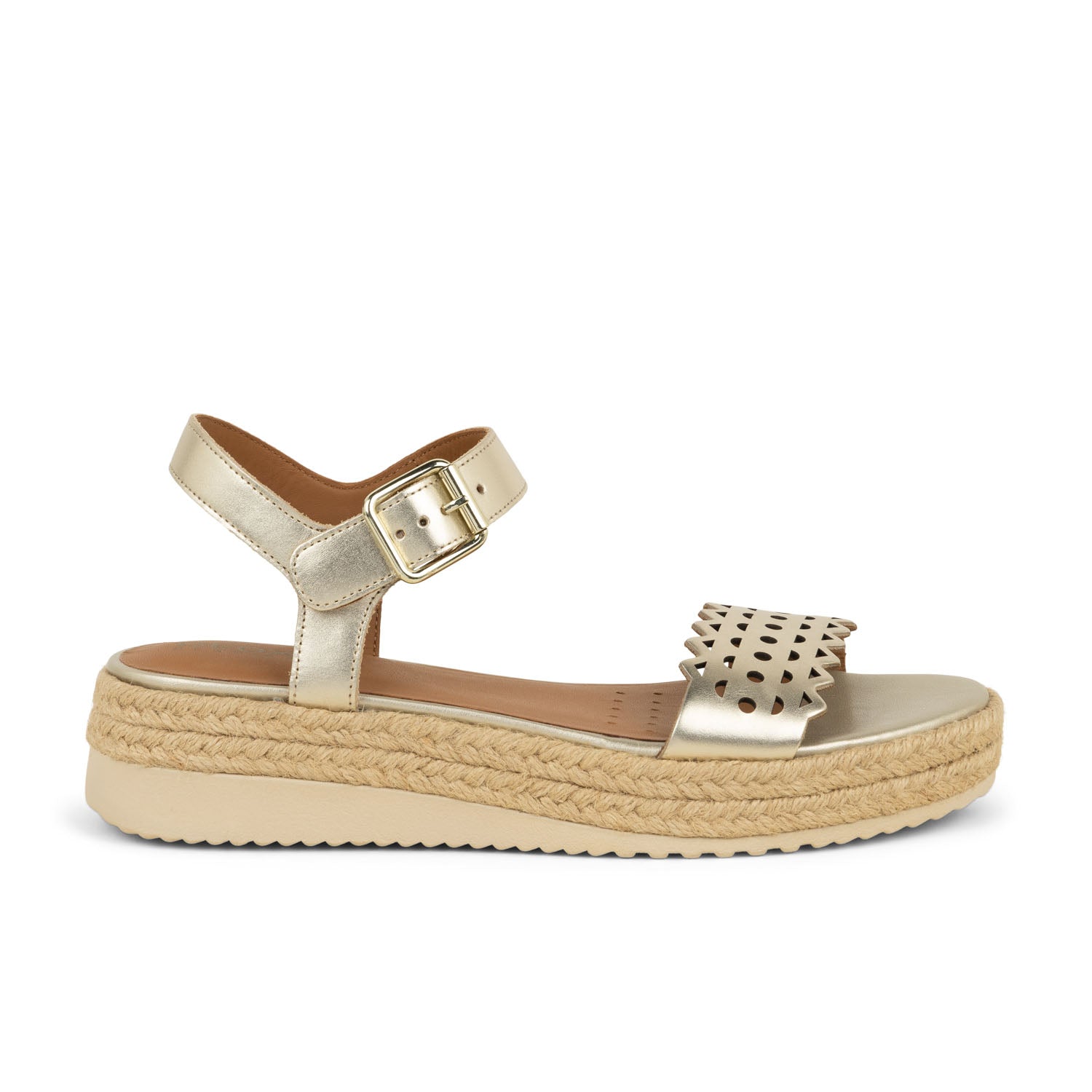 Sandales Femme GEOX EOLIE Or/Bronze