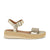 Sandales Femme GEOX EOLIE Or/Bronze