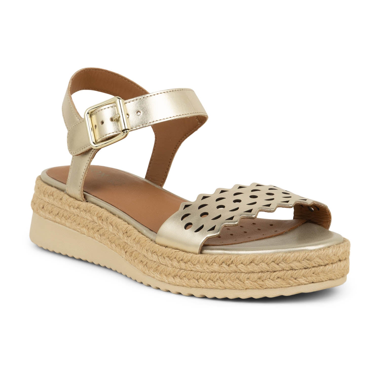 Sandales Femme GEOX EOLIE Or/Bronze