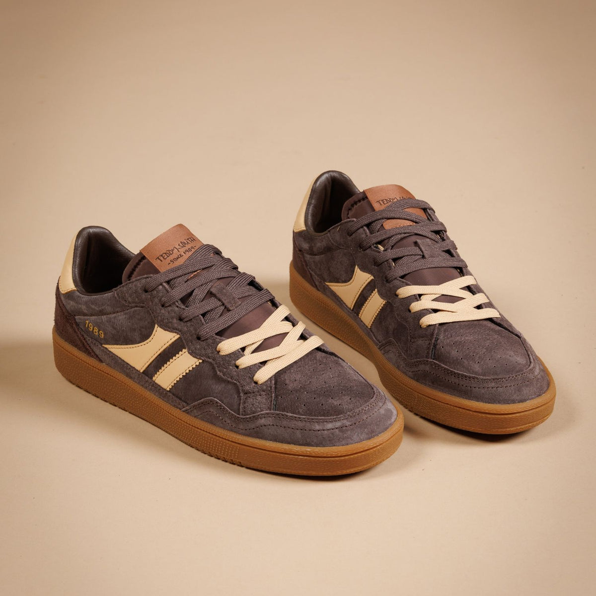 Baskets TECOOL TEDDY SMITH Homme Marron