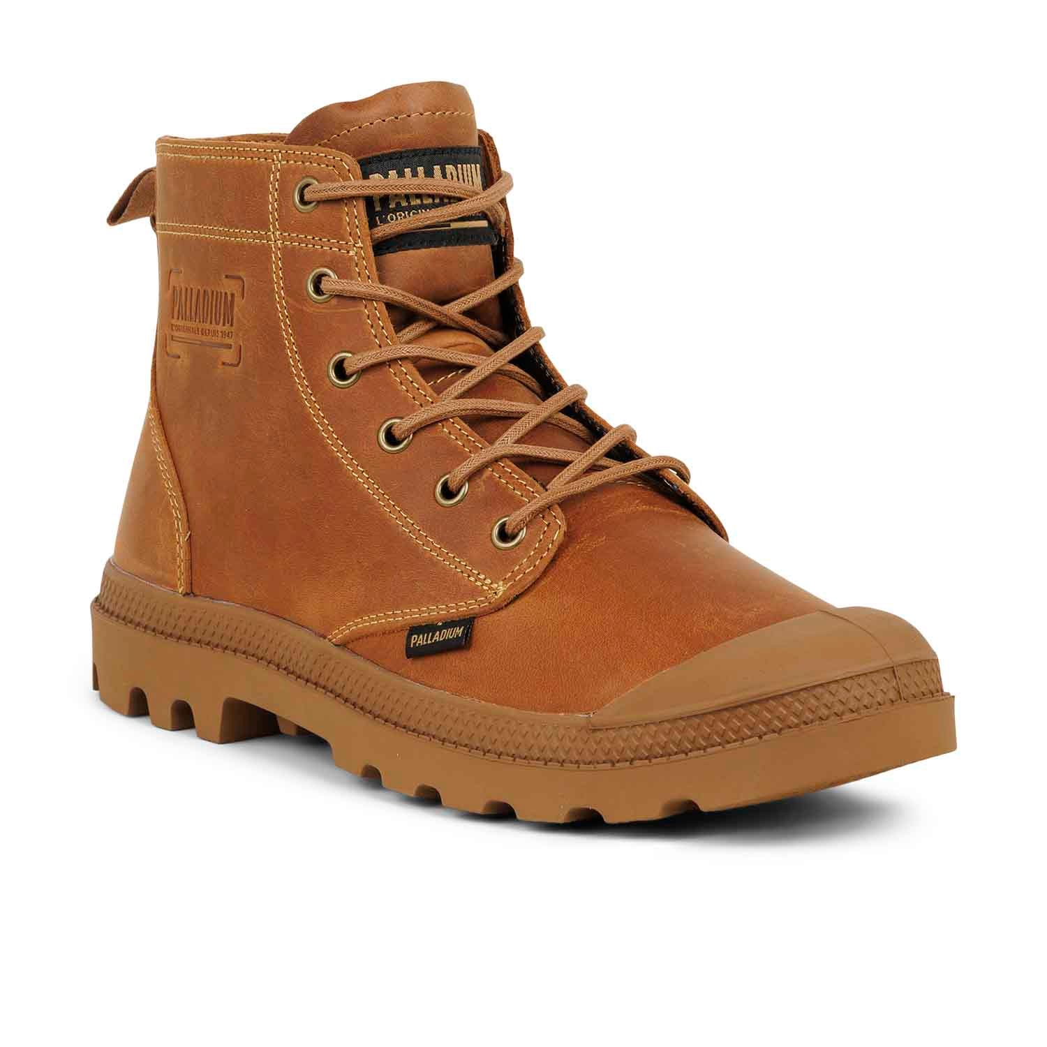 Boots et bottines Homme PALLADIUM PAMPA ZIP LEGACY Marron