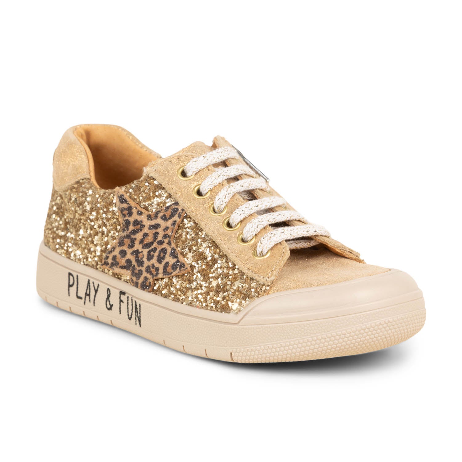 Baskets Enfant BOPY SABA Or/Bronze