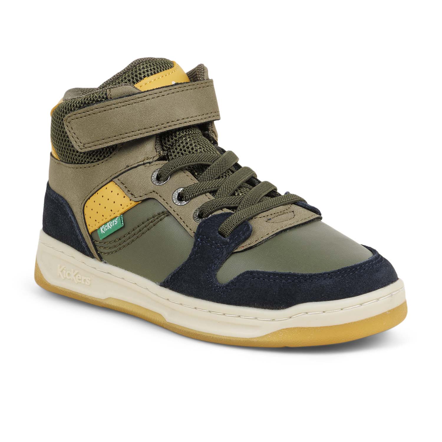 Baskets Enfant KICKERS KICK ADO Vert