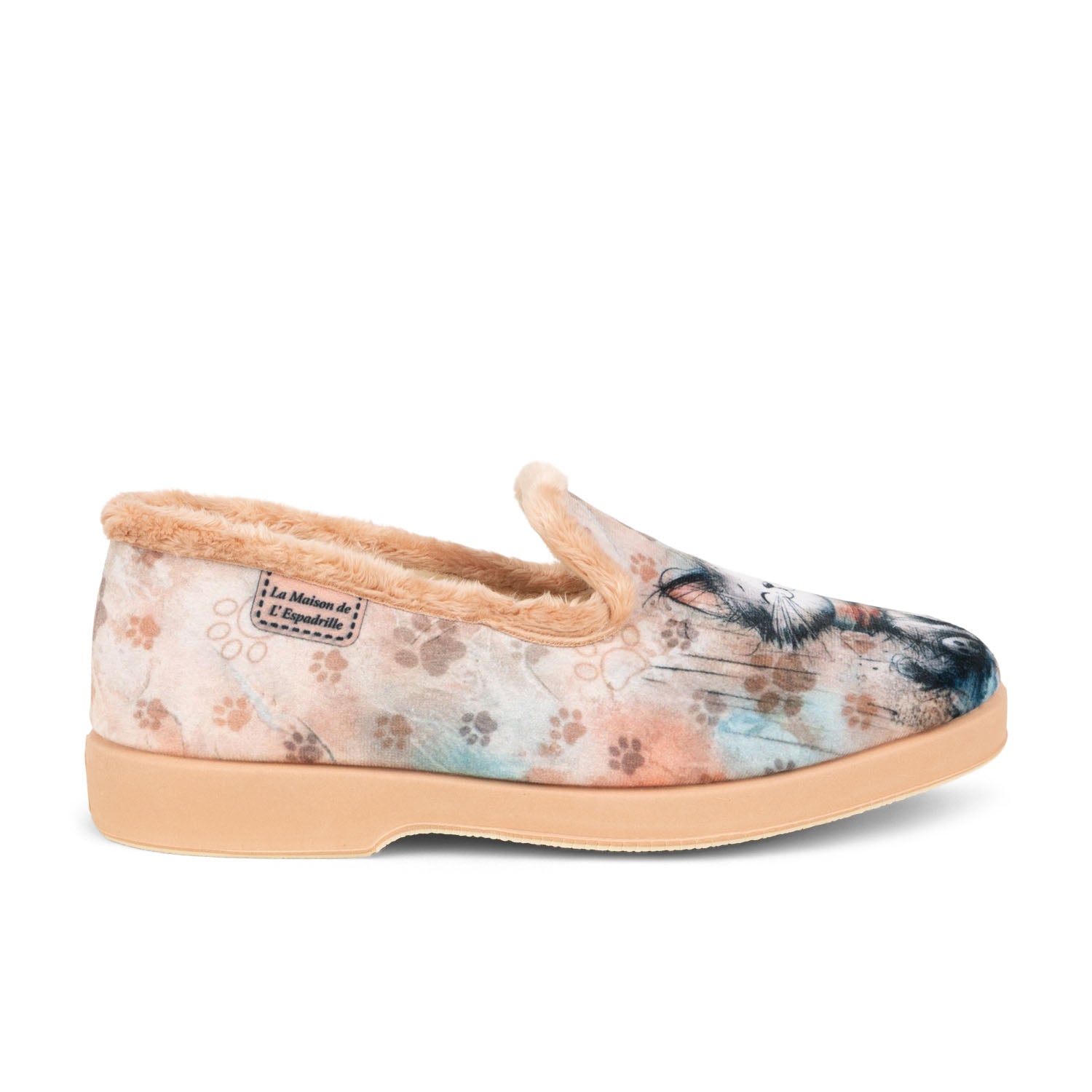 Chaussons Femme LA MAISON DE L'ESPADRILLE LACHATON Rose