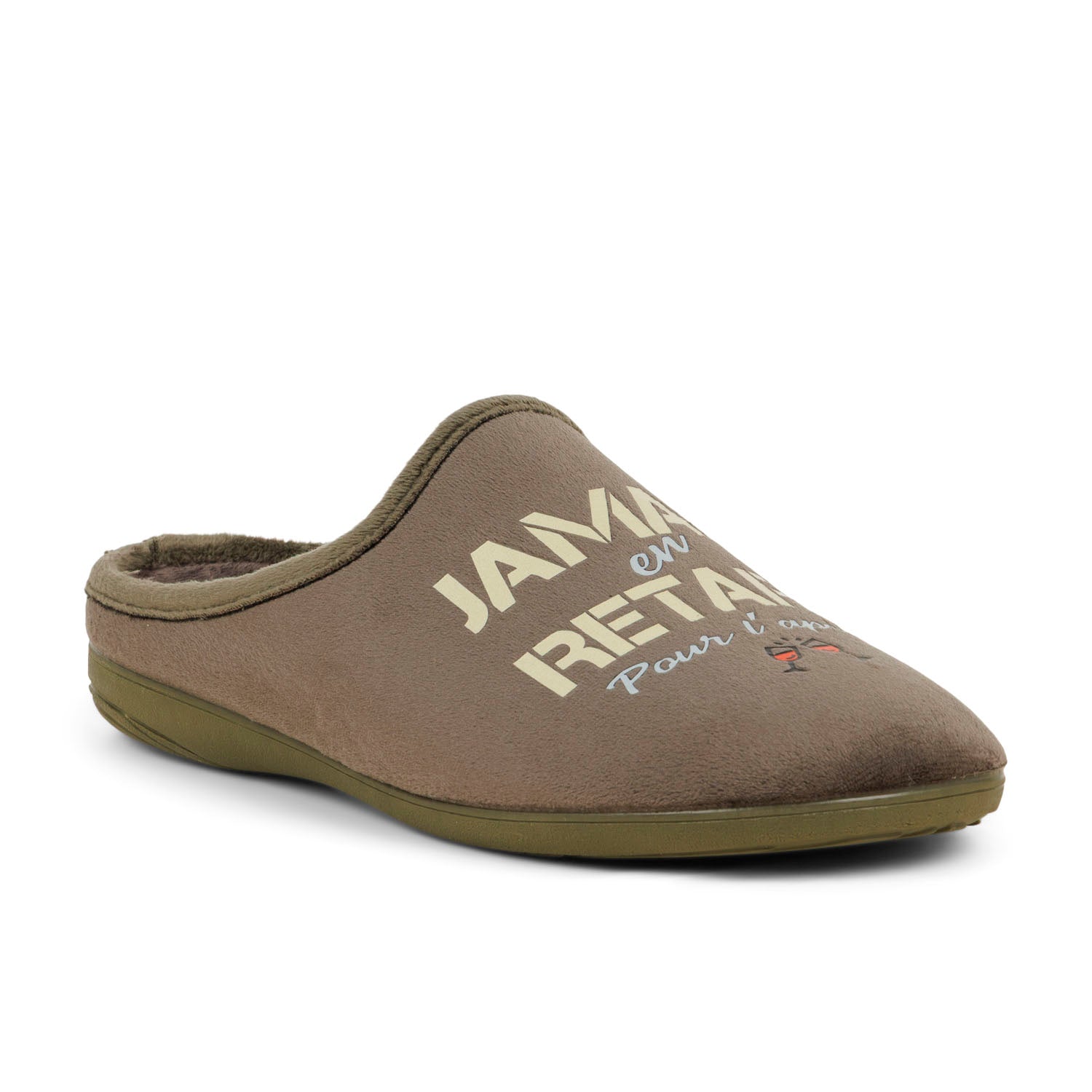 Chaussons Homme LA MAISON DE L'ESPADRILLE LAPERO Kaki