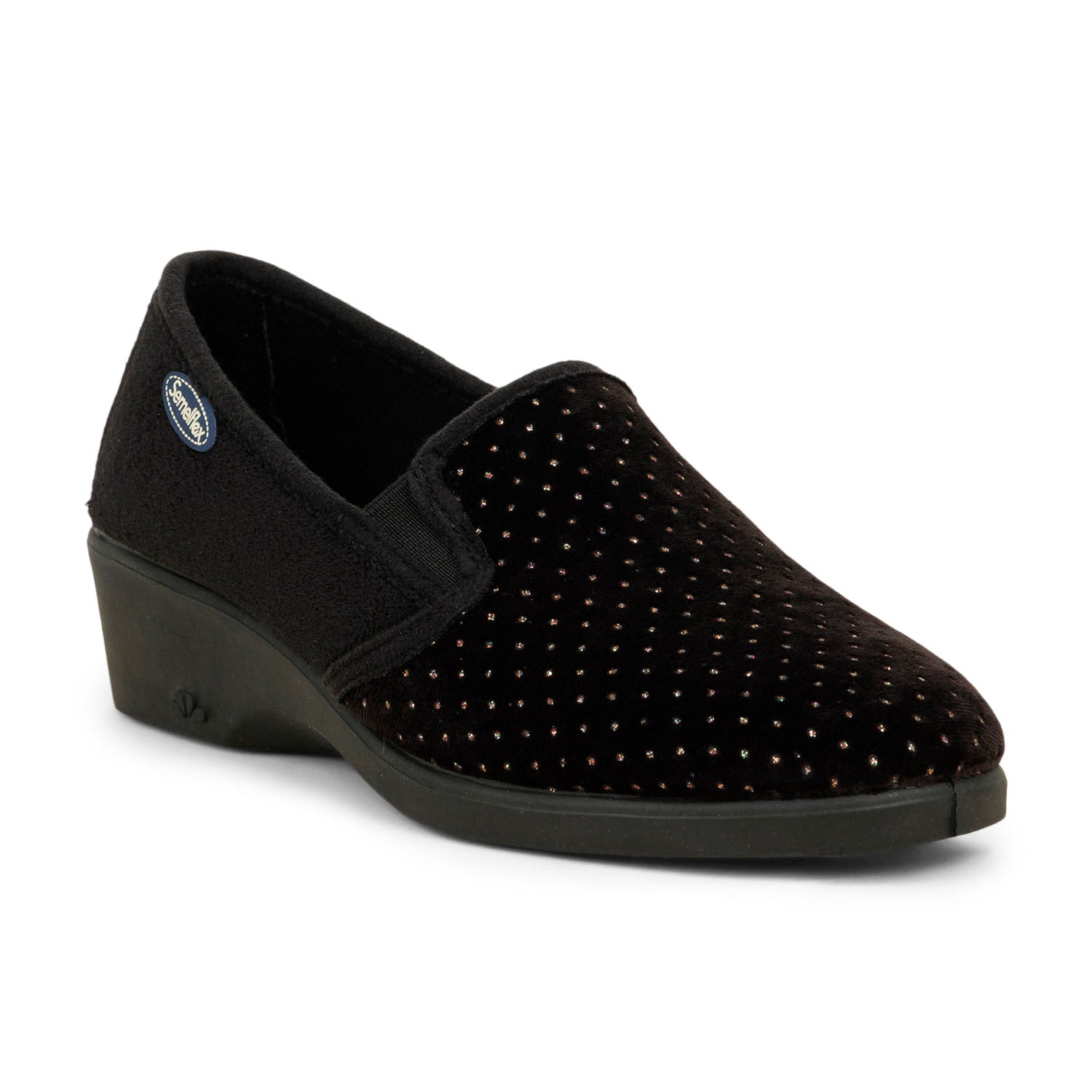 Chaussons Femme SEMELFLEX JULIETTE 2 Noir