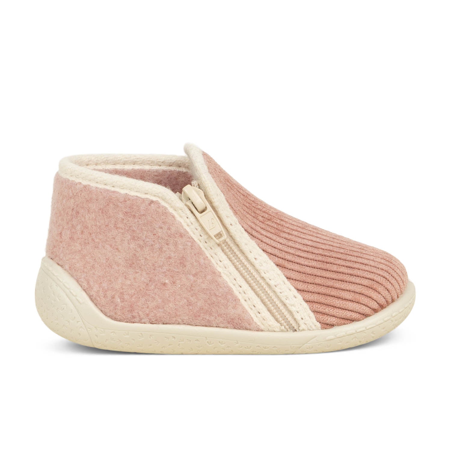 Chaussons Enfant BOSSI VELOURS GIRL Rose