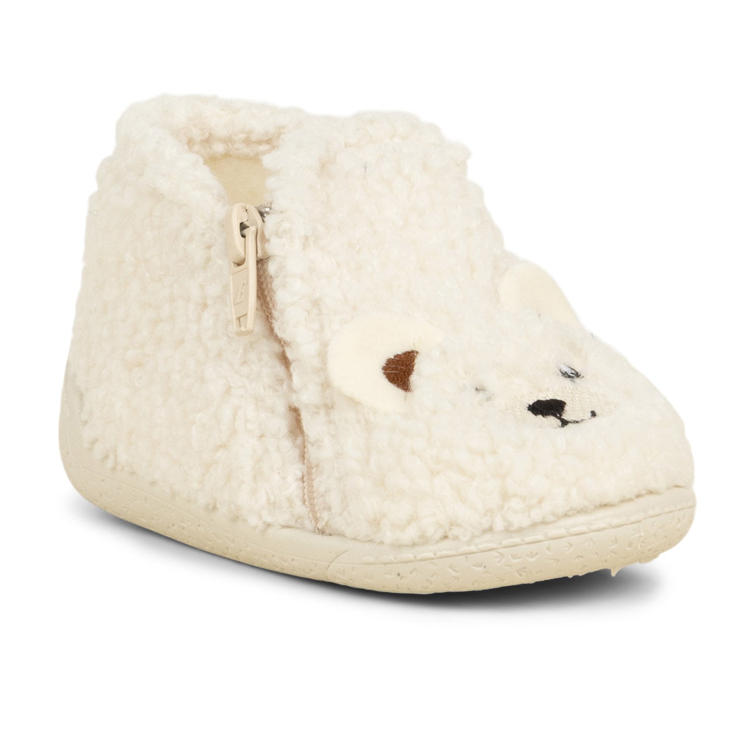Chaussons Enfant BOSSI OURSON Beige