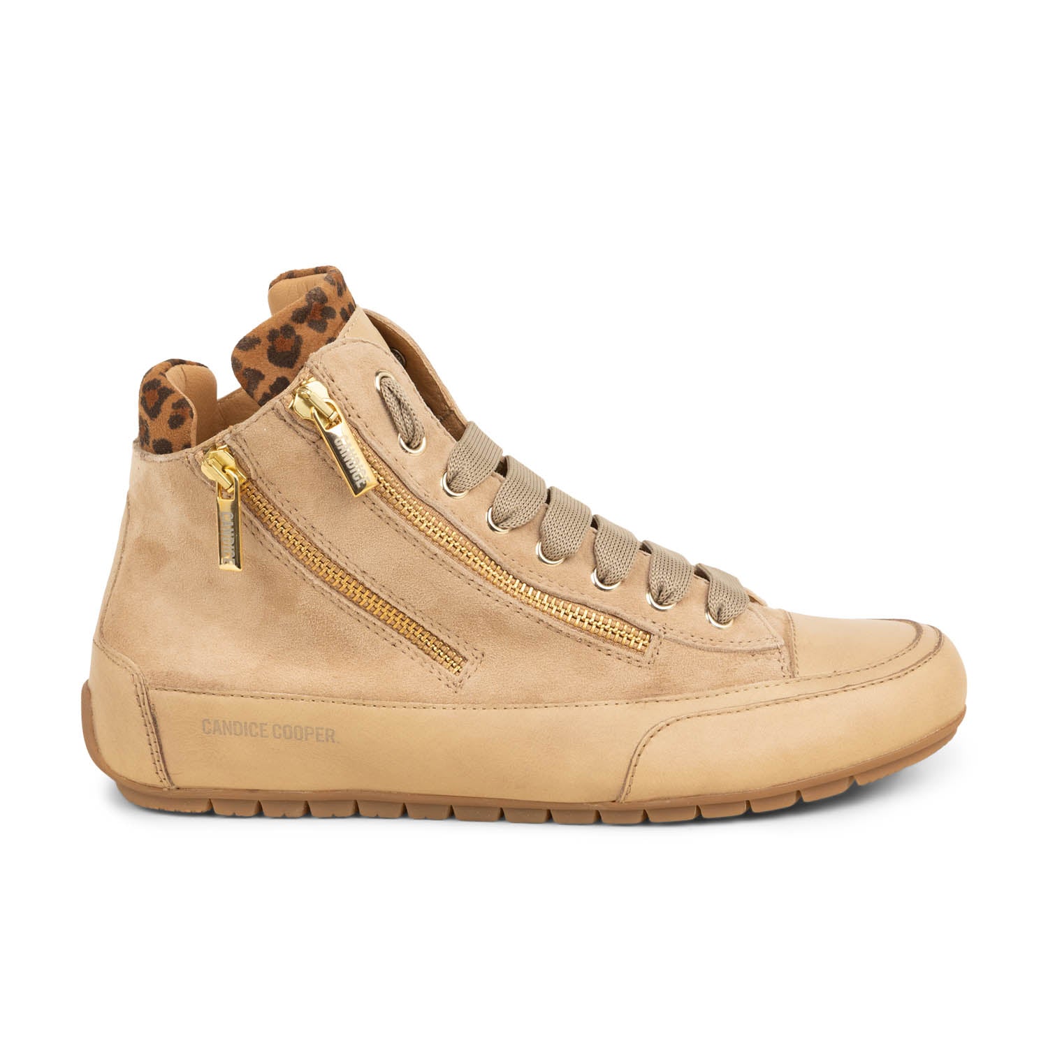 Baskets Femme CANDICE COOPER LUCIA ZIP Beige