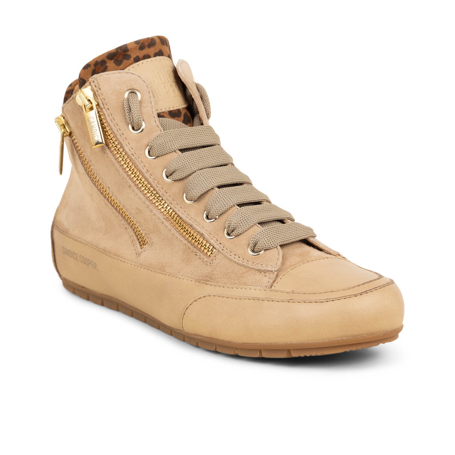 Baskets Femme CANDICE COOPER LUCIA ZIP Beige