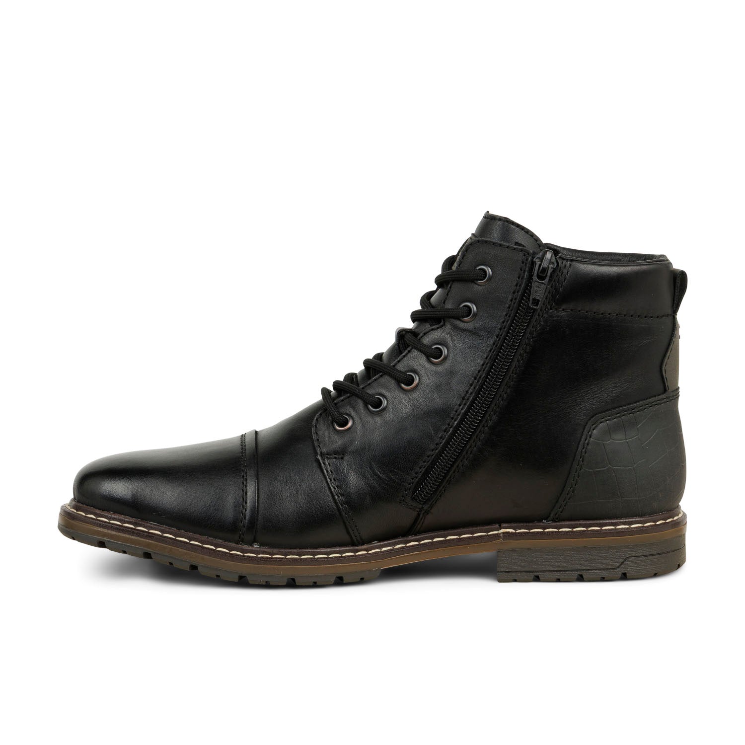 Boots et bottines Homme RIEKER RILOTY Noir