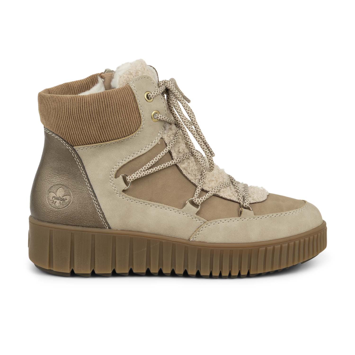 Boots et bottines Femme RIEKER RINEIGE Beige