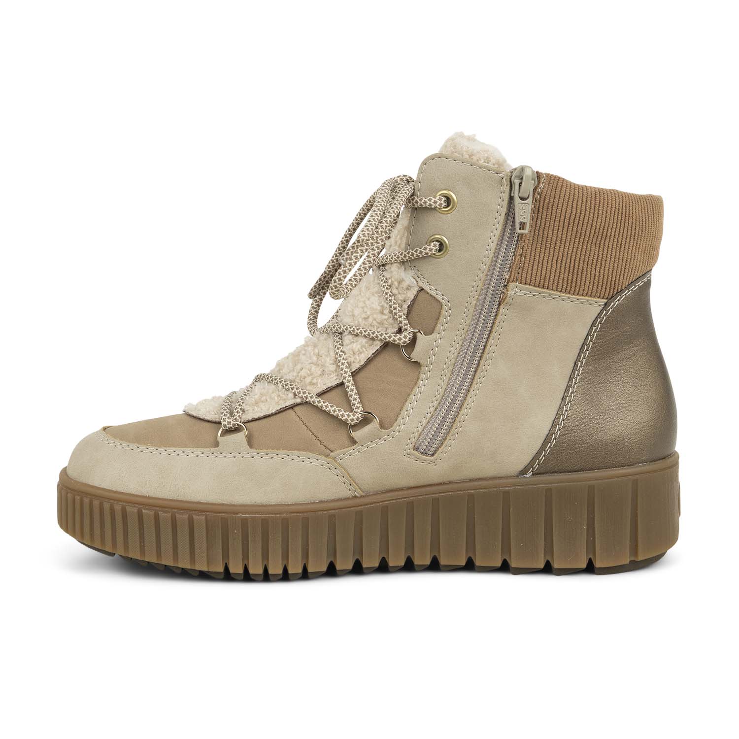 Boots et bottines Femme RIEKER RINEIGE Beige