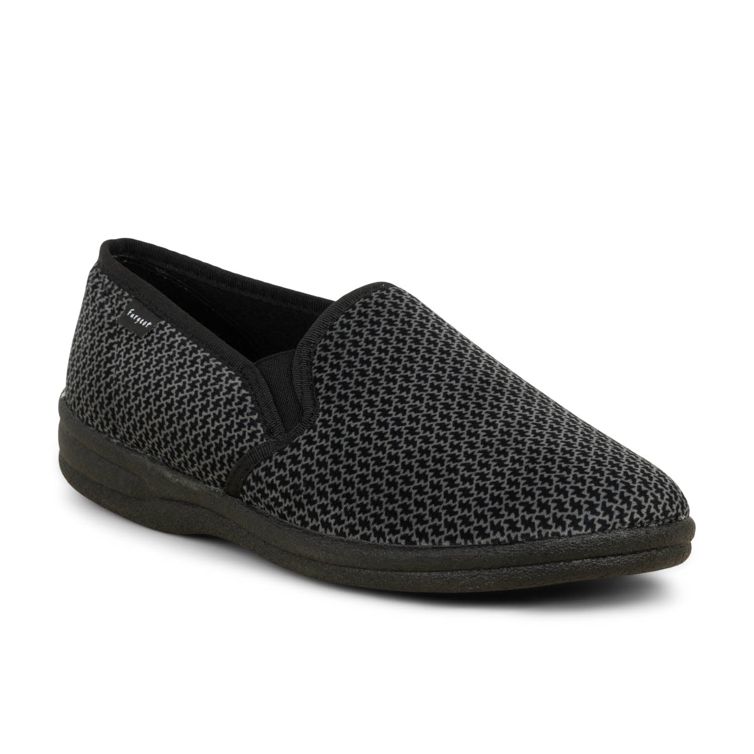 Chaussons Homme FARGEOT GRAVIER Noir