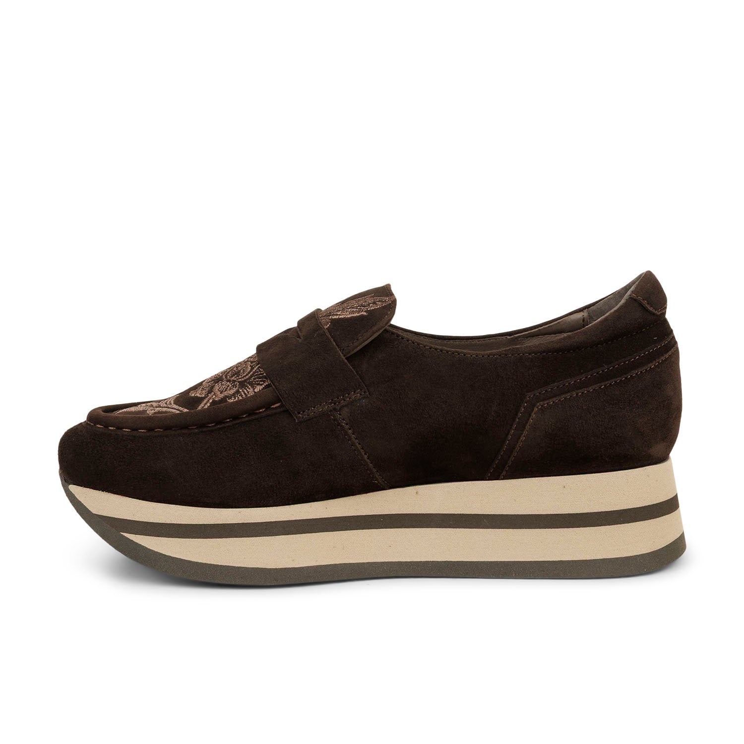Mocassins Femme SOFTWAVES CHELBY Marron