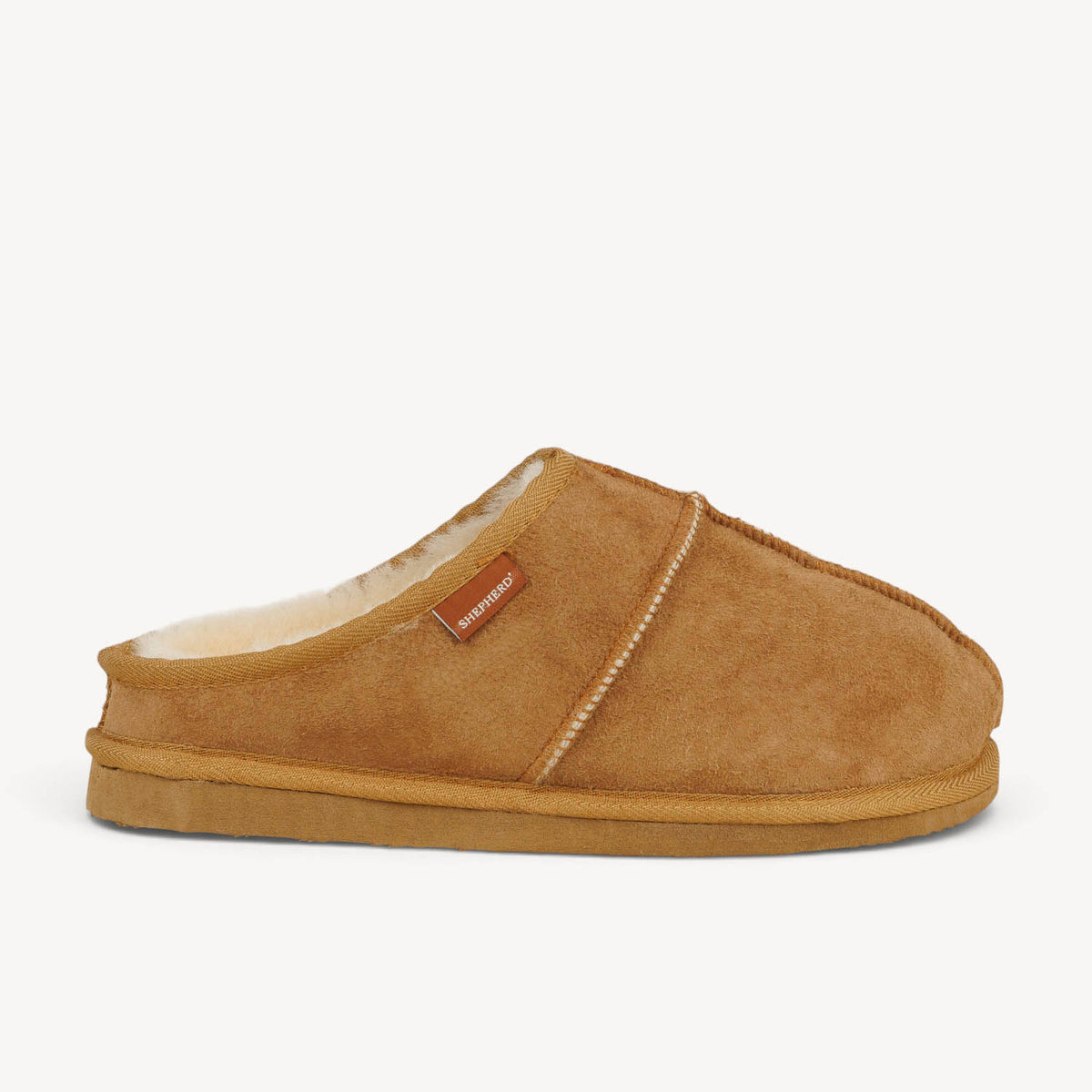 Chaussons,Mules Femme SHEPHERD BOBO Marron
