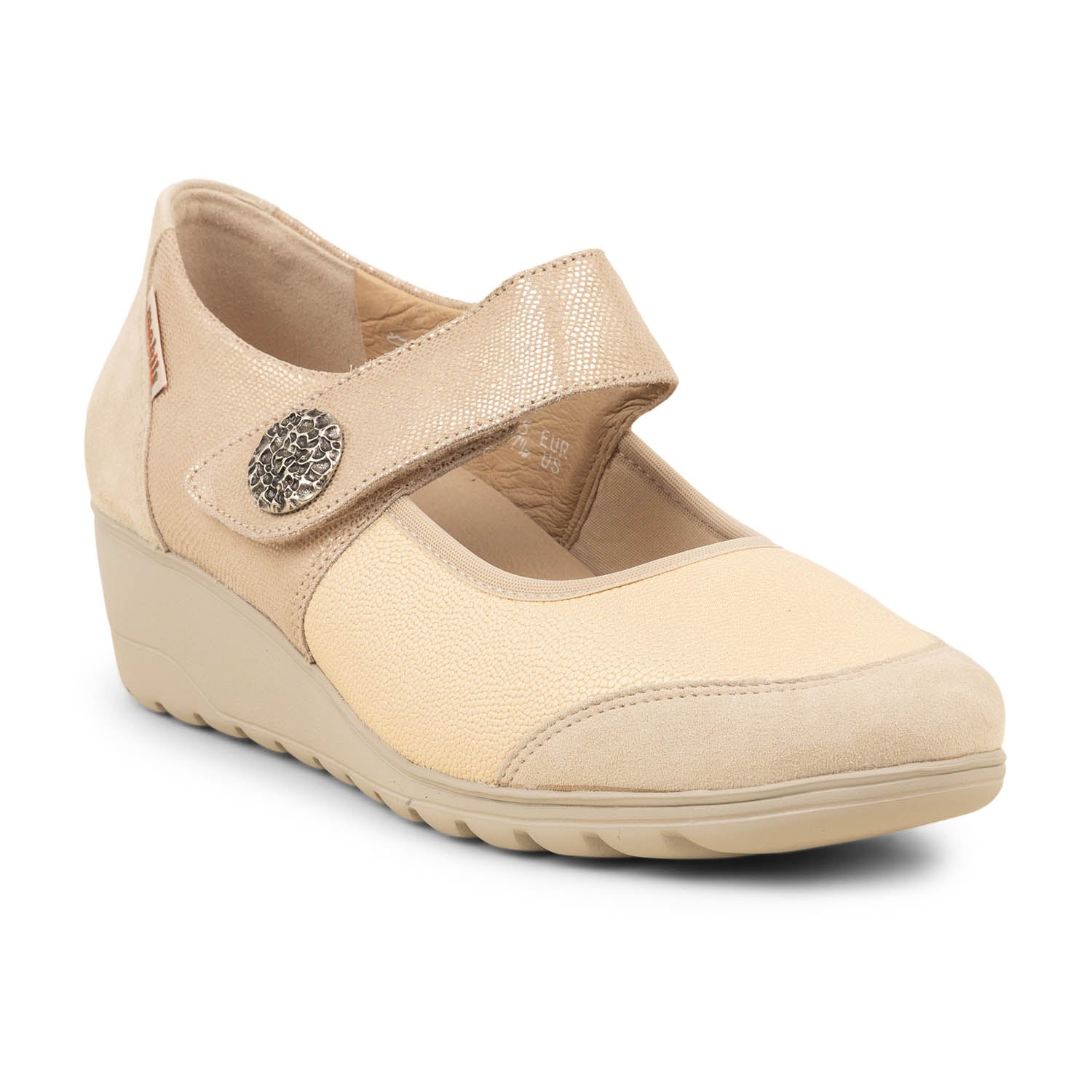 Ballerines et babies Femme MOBILS BY MEPHISTO BATHILDA Beige