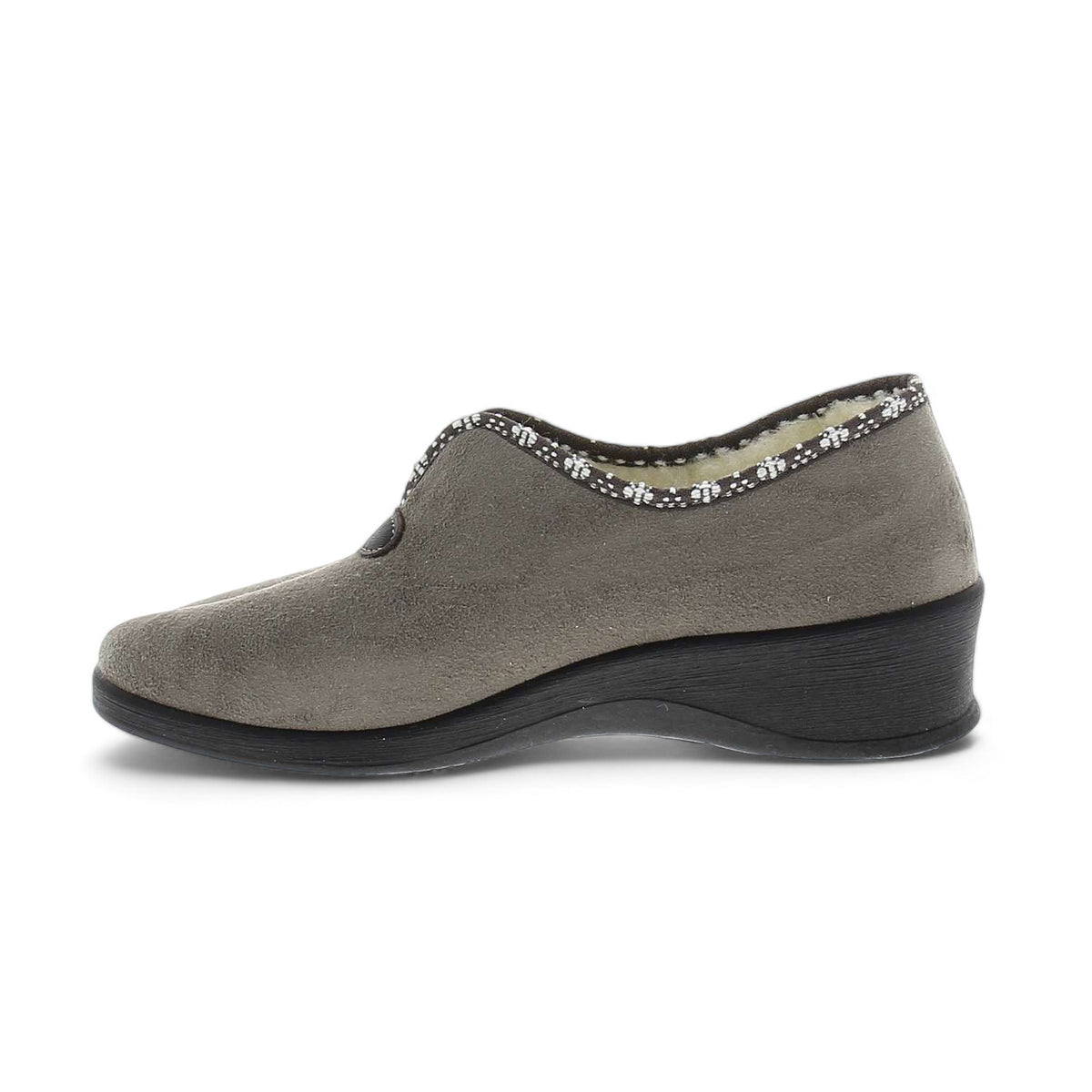 Chaussons Femme FARGEOT LOWELL Gris