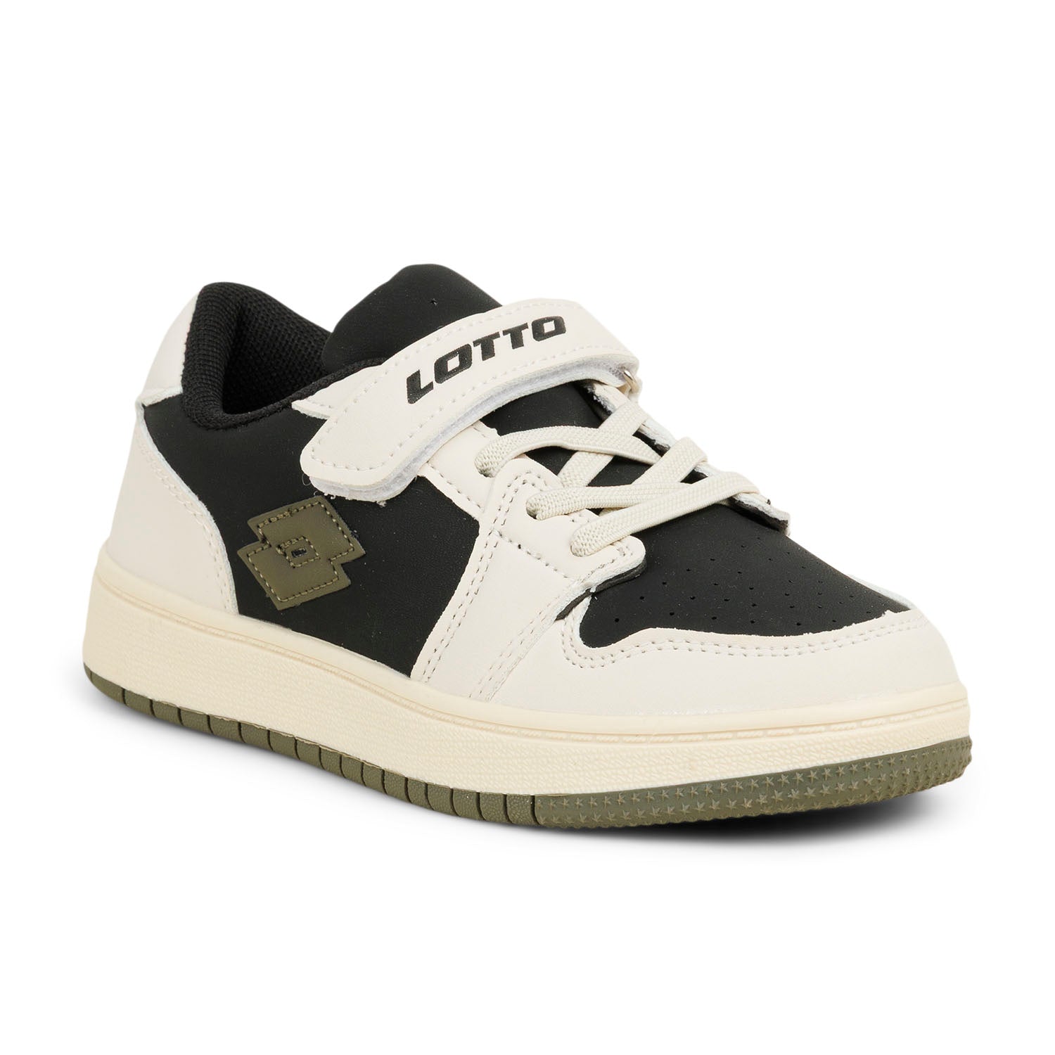 Sneakers Enfant LOTTO TARANTO Noir