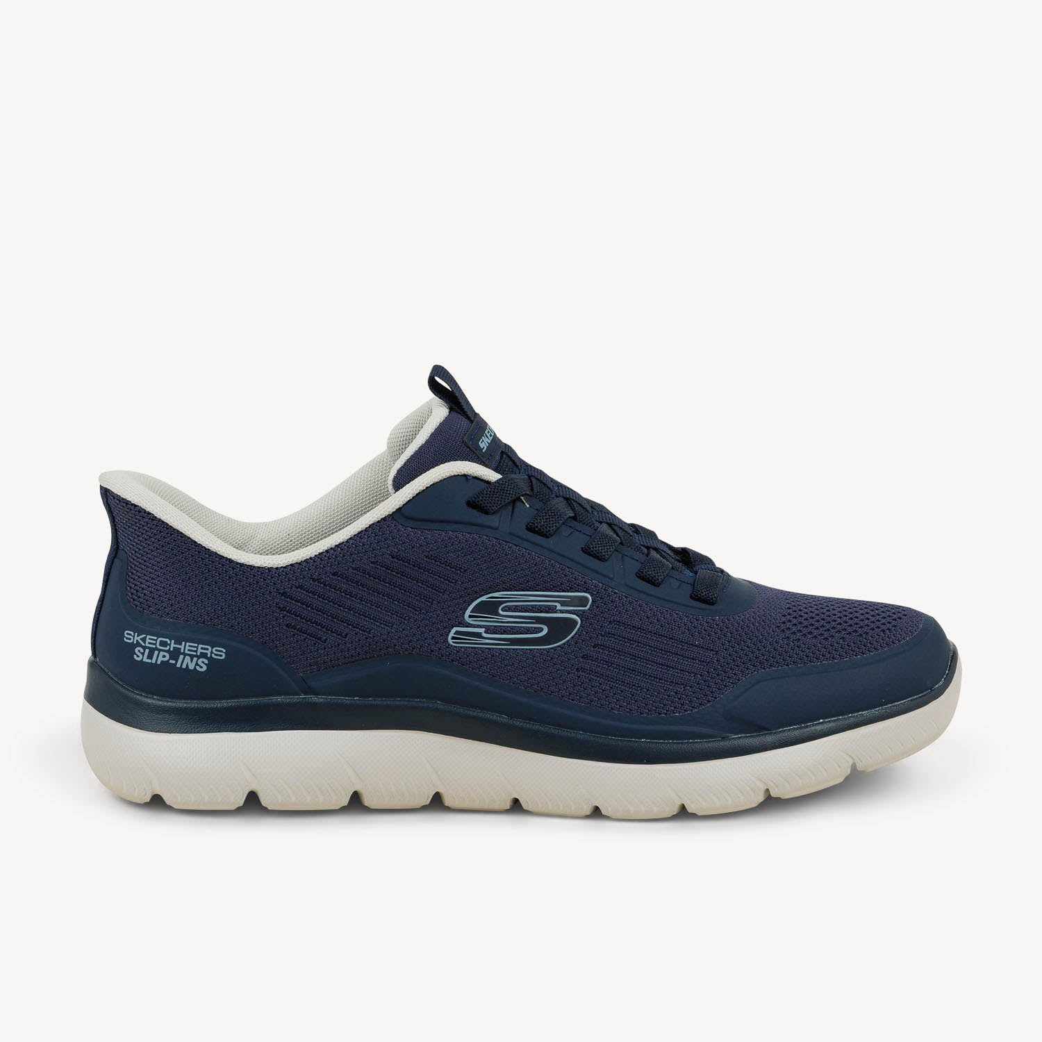 Baskets Homme SKECHERS SUMMITS SLIP INS Bleu