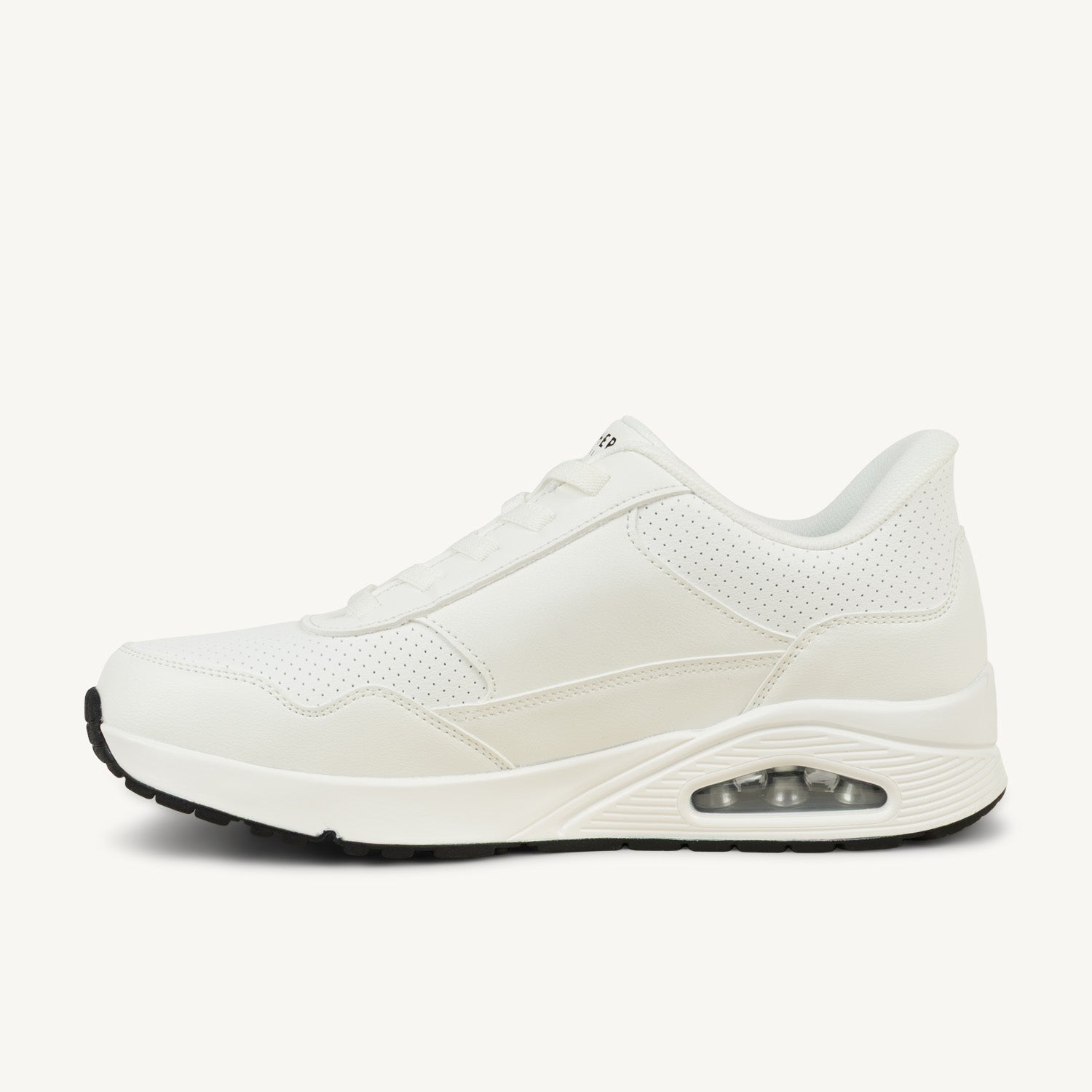 Baskets Homme SKECHERS UNO SLIP INS Blanc